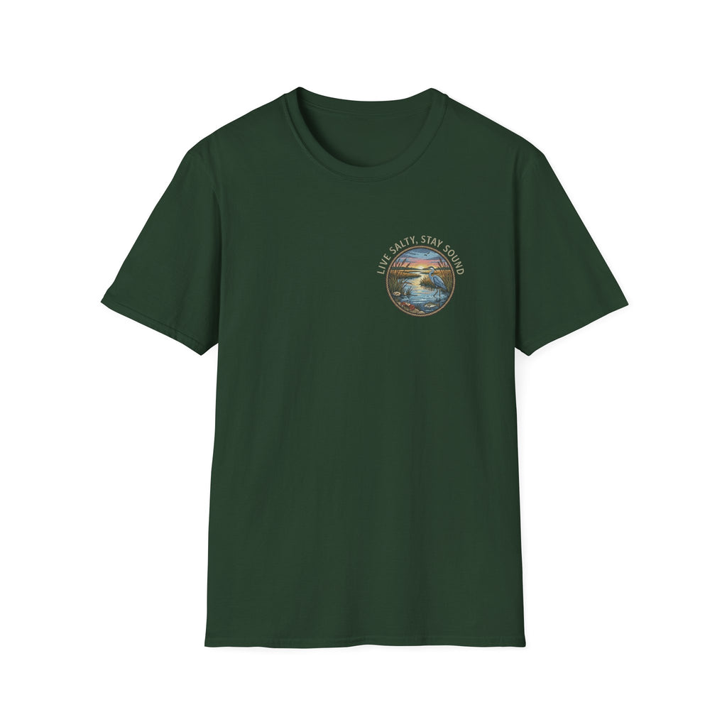Topsail Sound Bull Shark Navigation T-Shirt
