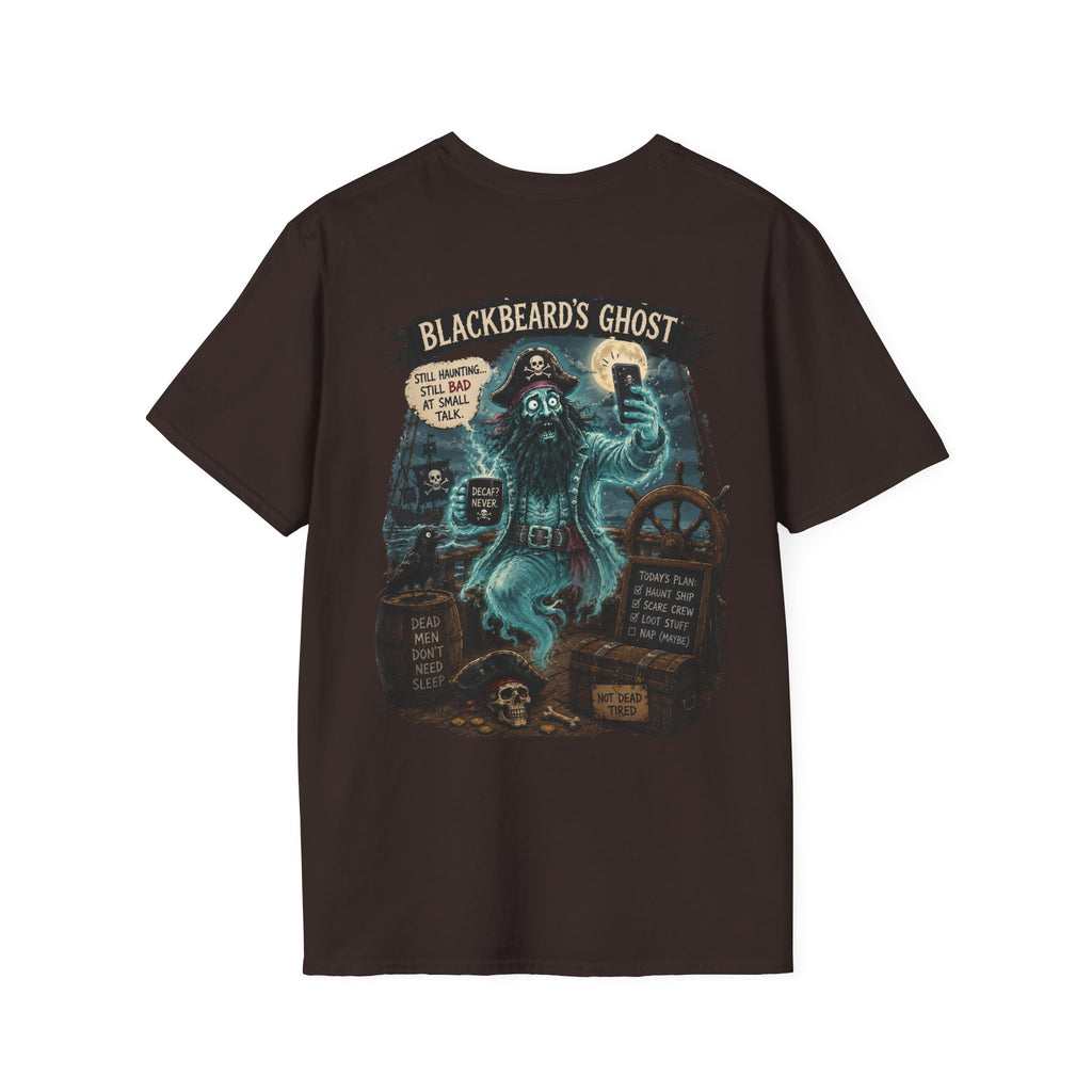 Blackbeard's Ghost Vintage Nautical Graphic T-Shirt