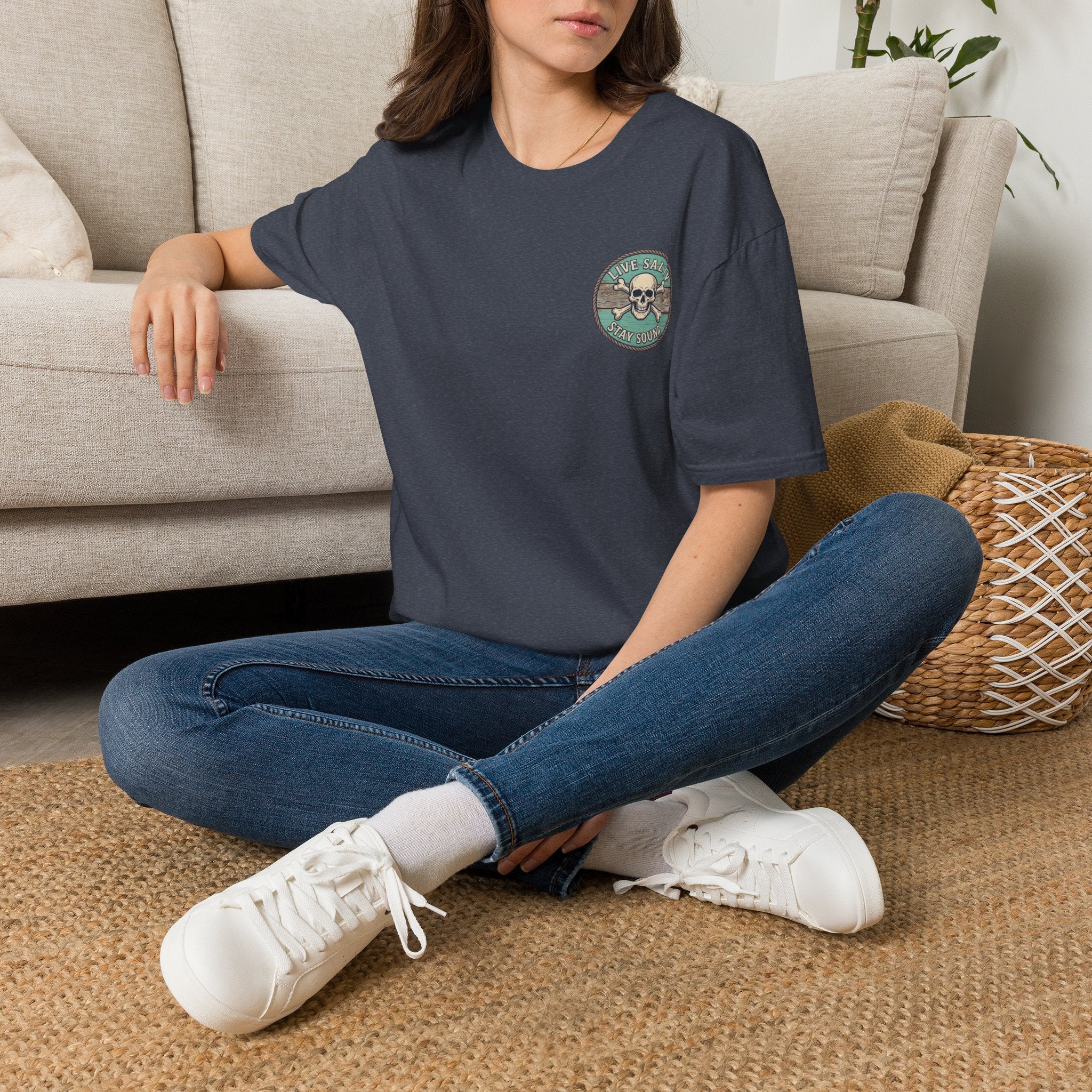 The Kraken of Topsail Vintage Nautical Chart T-Shirt