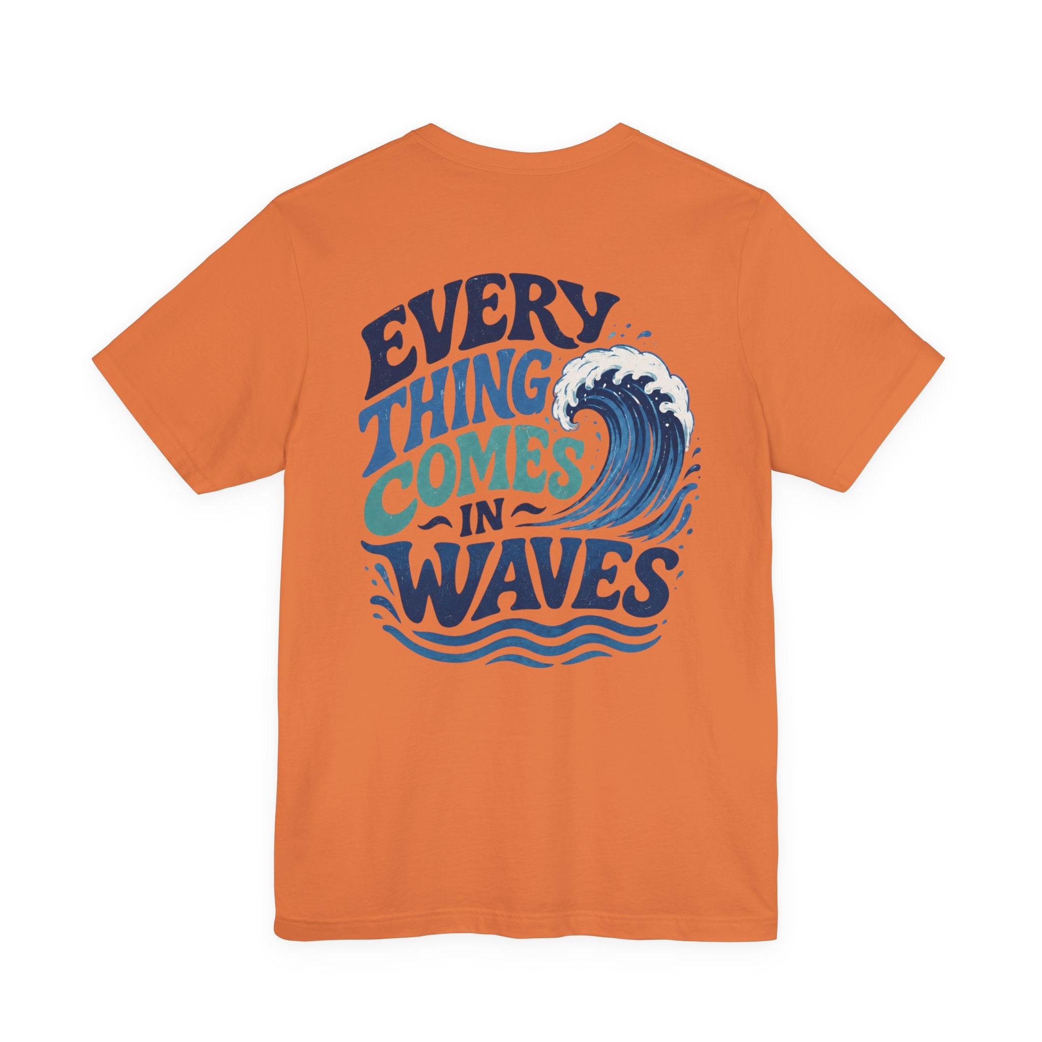 Everything Comes in Waves Coastal Graphic Tee