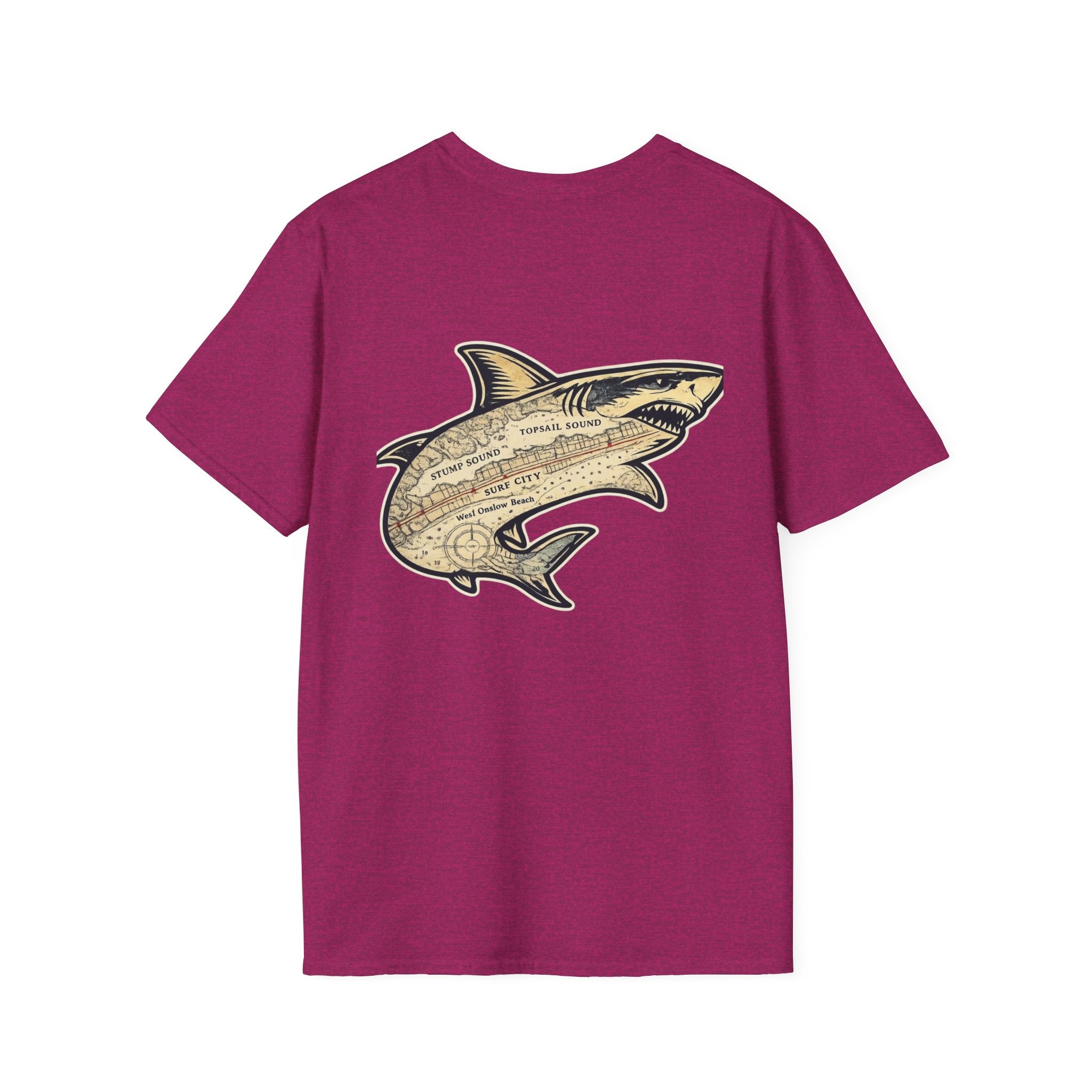 Topsail Sound Bull Shark Navigation T-Shirt