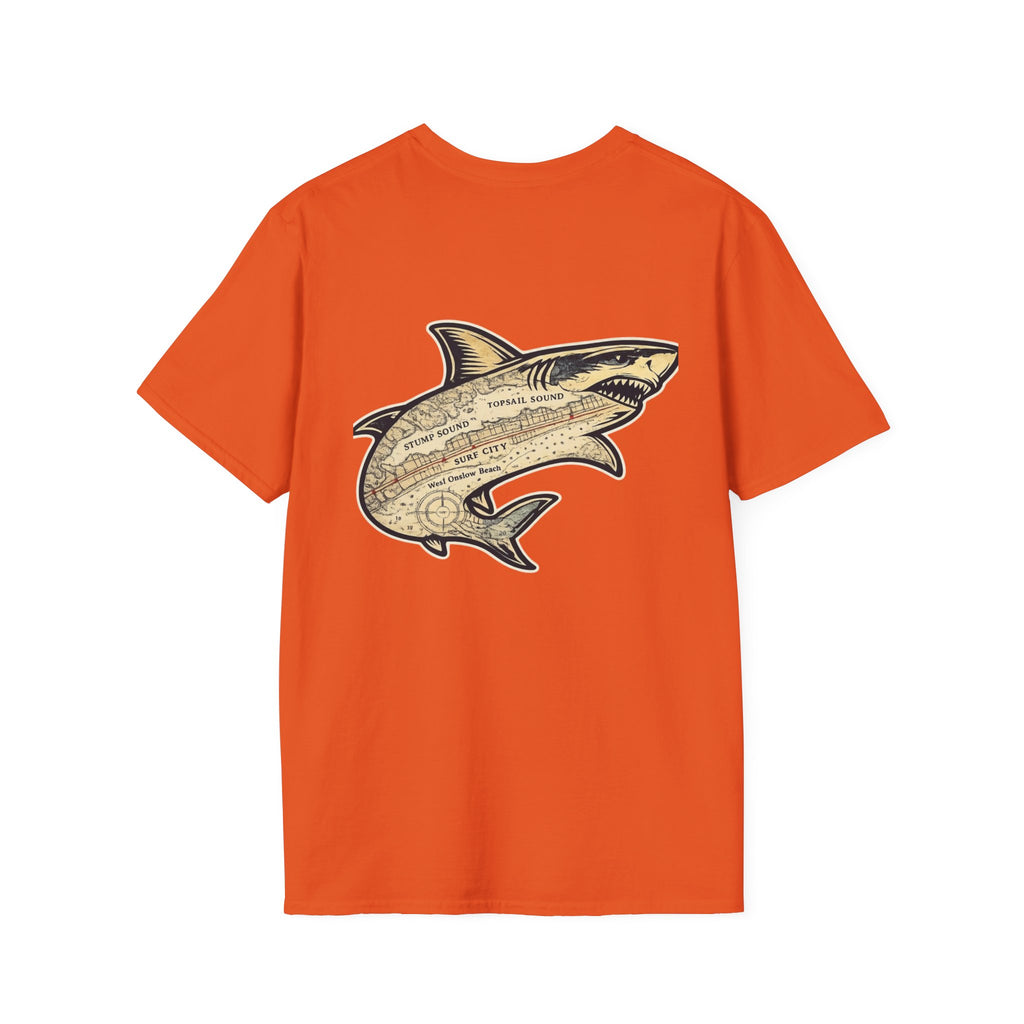 Topsail Sound Bull Shark Navigation T-Shirt