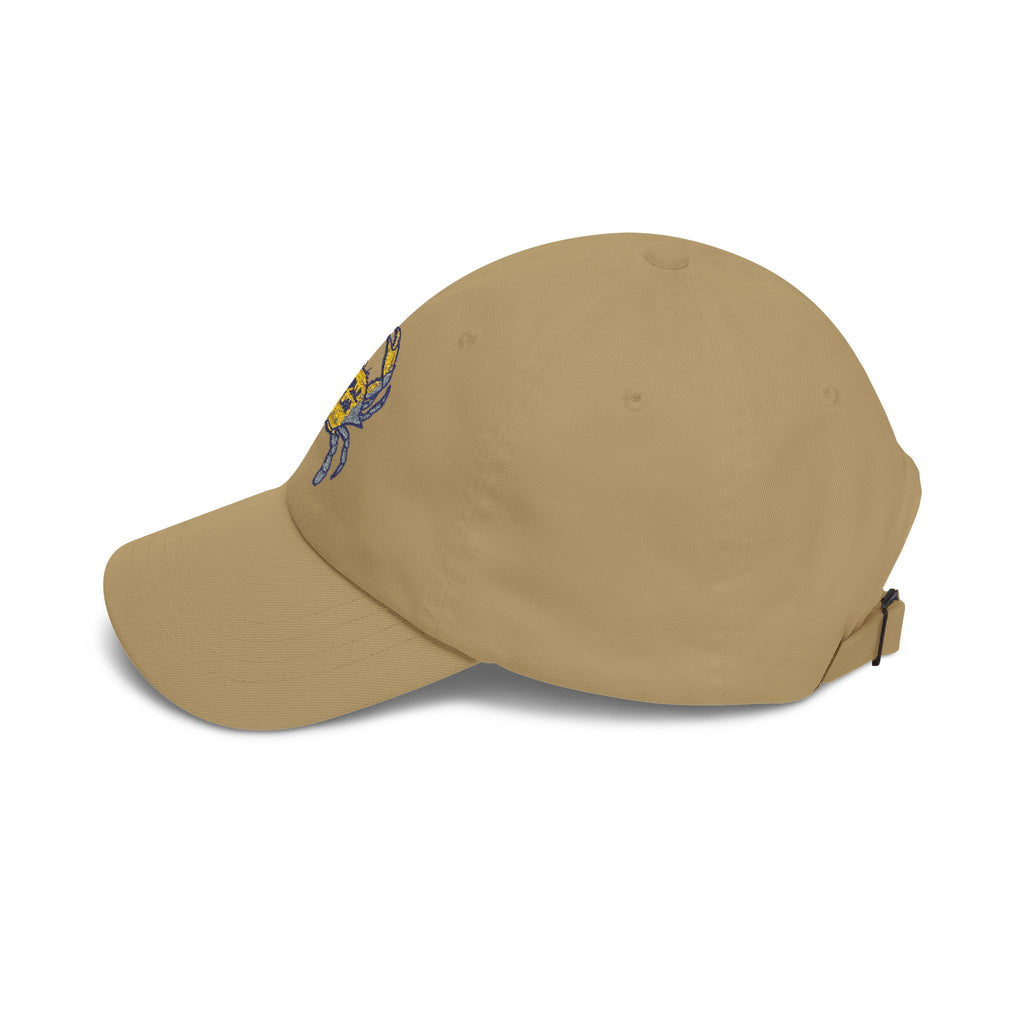 Vintage Topsail Island Crab Embroidered Dad Hat