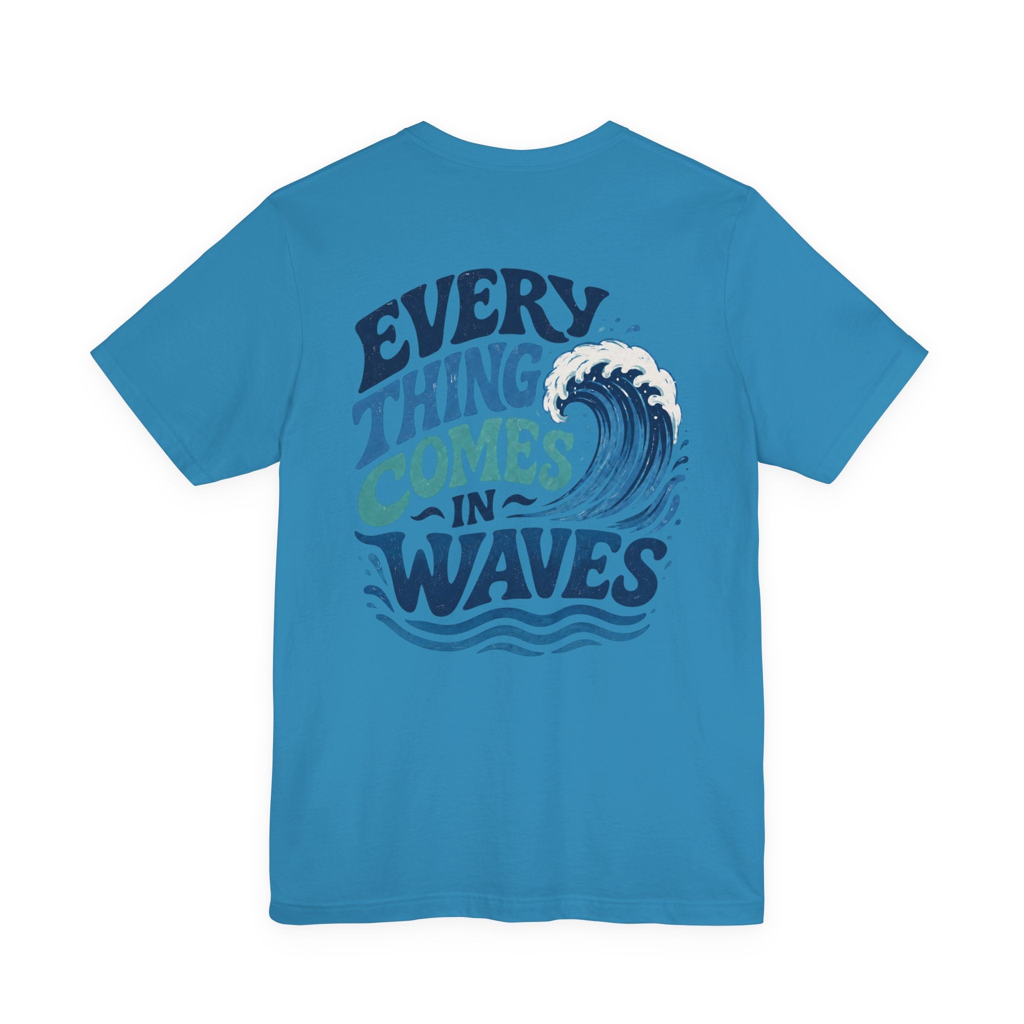 Everything Comes in Waves Coastal Graphic Tee