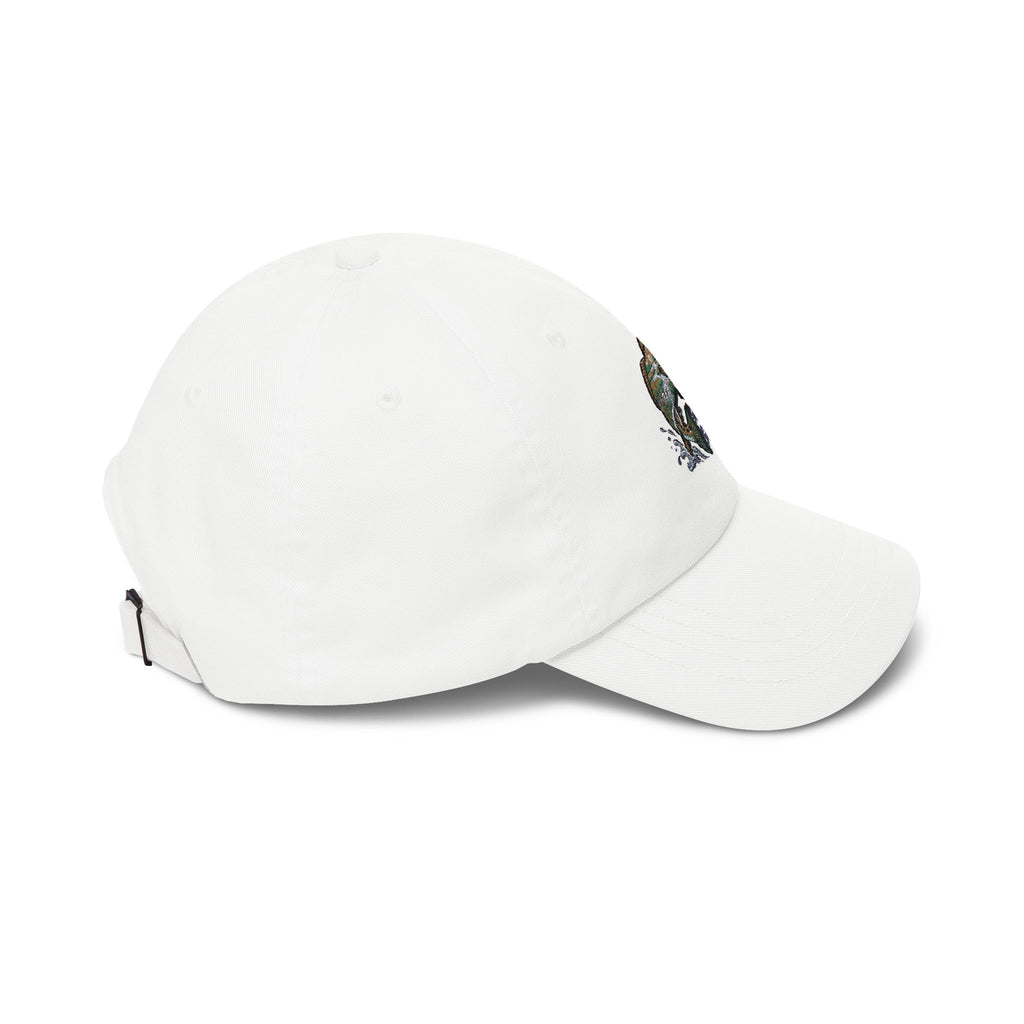 Lowcountry Marsh Red Drum Embroidered Dad Hat