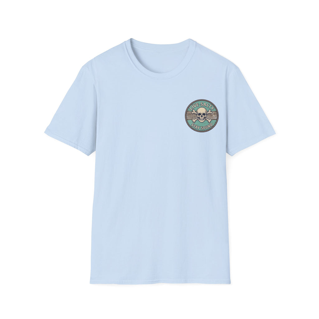 The Kraken of Topsail Vintage Nautical Chart T-Shirt