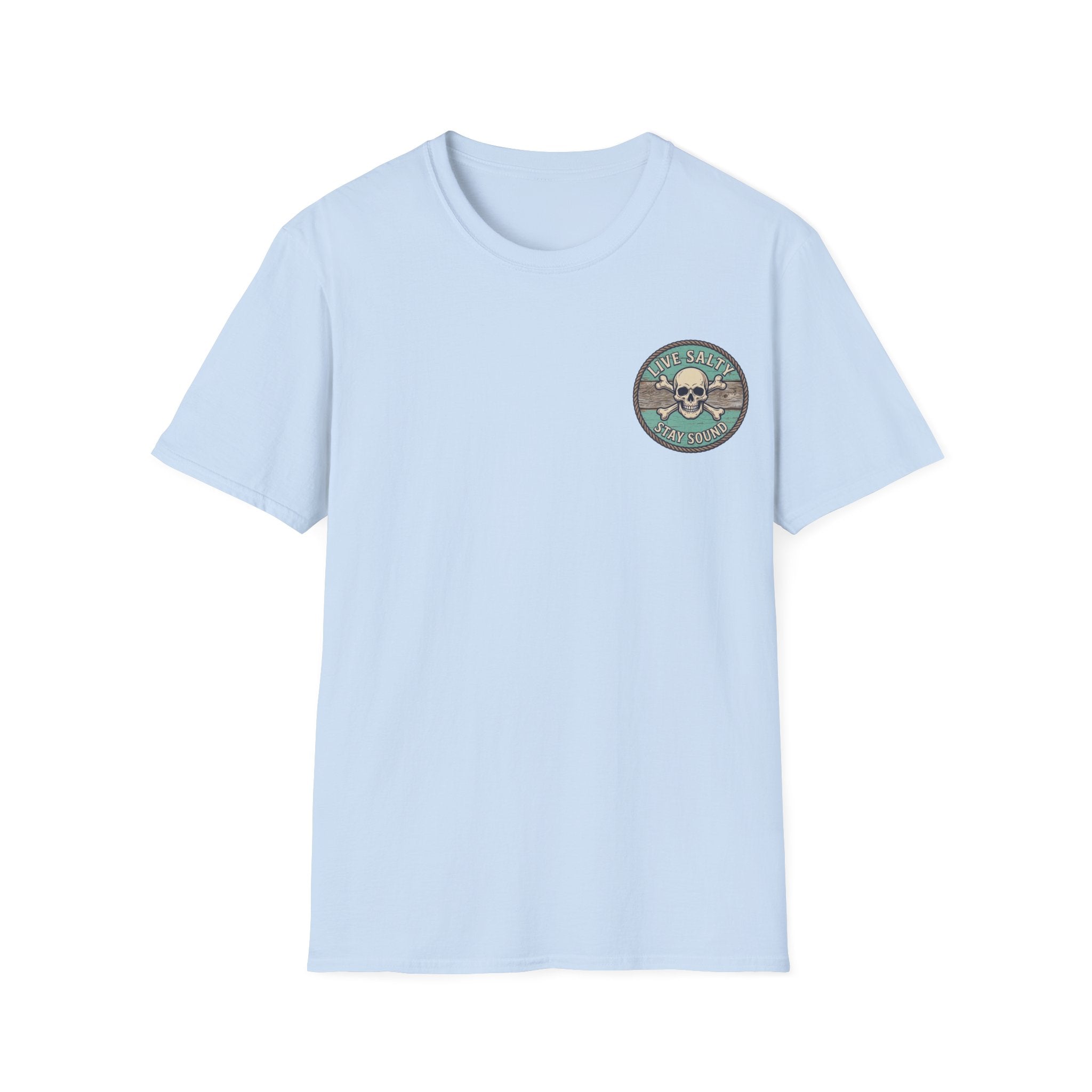 The Kraken of Topsail Vintage Nautical Chart T-Shirt
