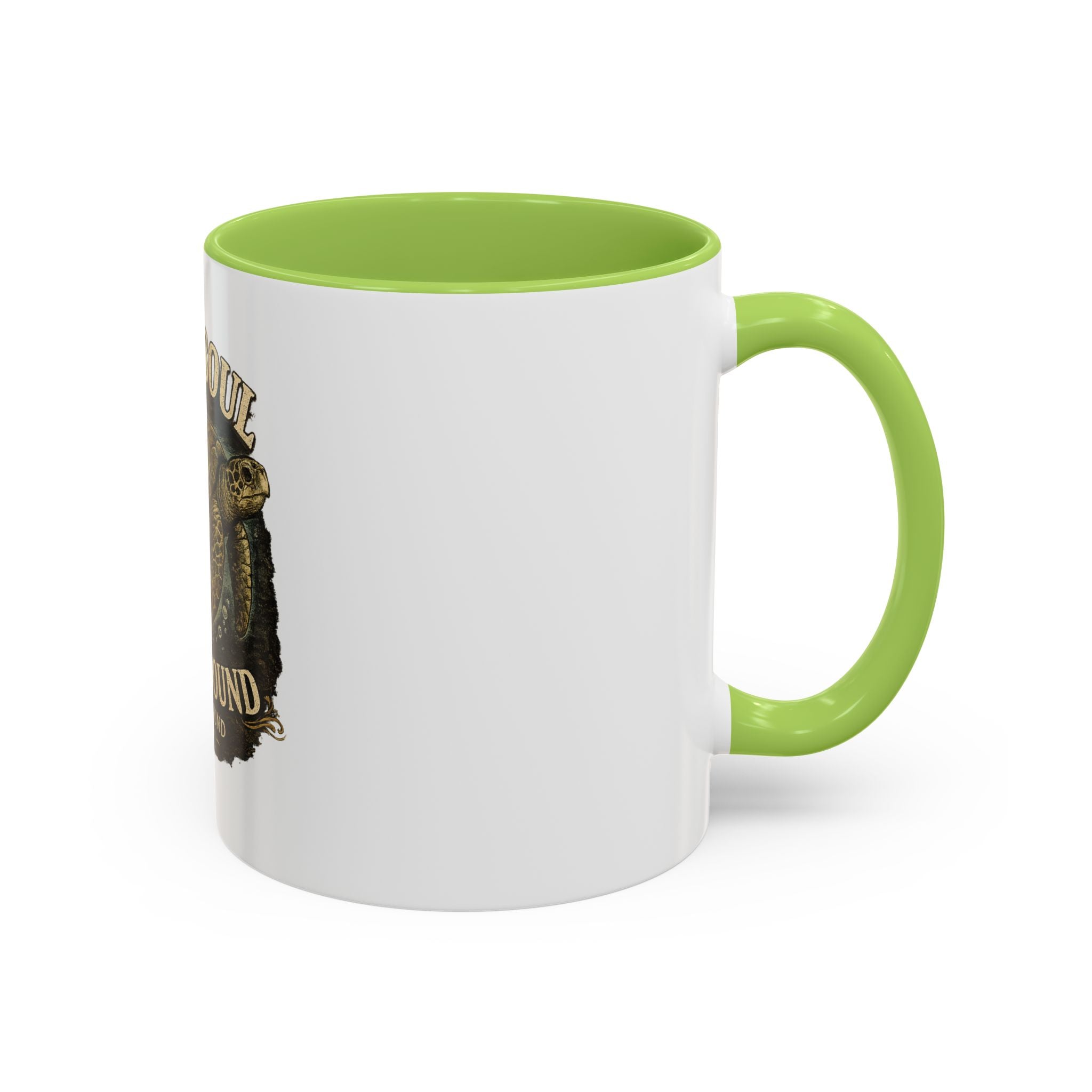 Salty Soul Ocean Bound Turtle Accent Coffee Mug – 11/15oz
