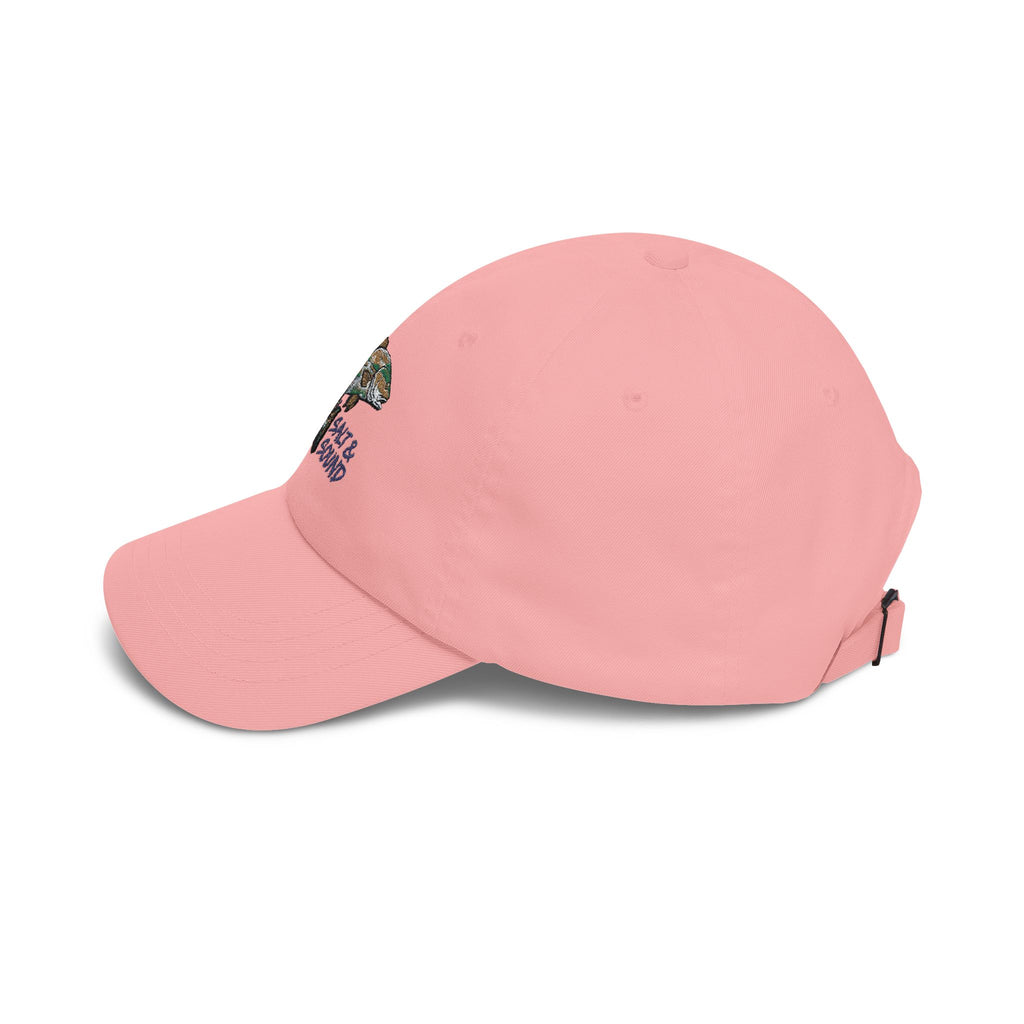 Lowcountry Marsh Red Drum Embroidered Dad Hat