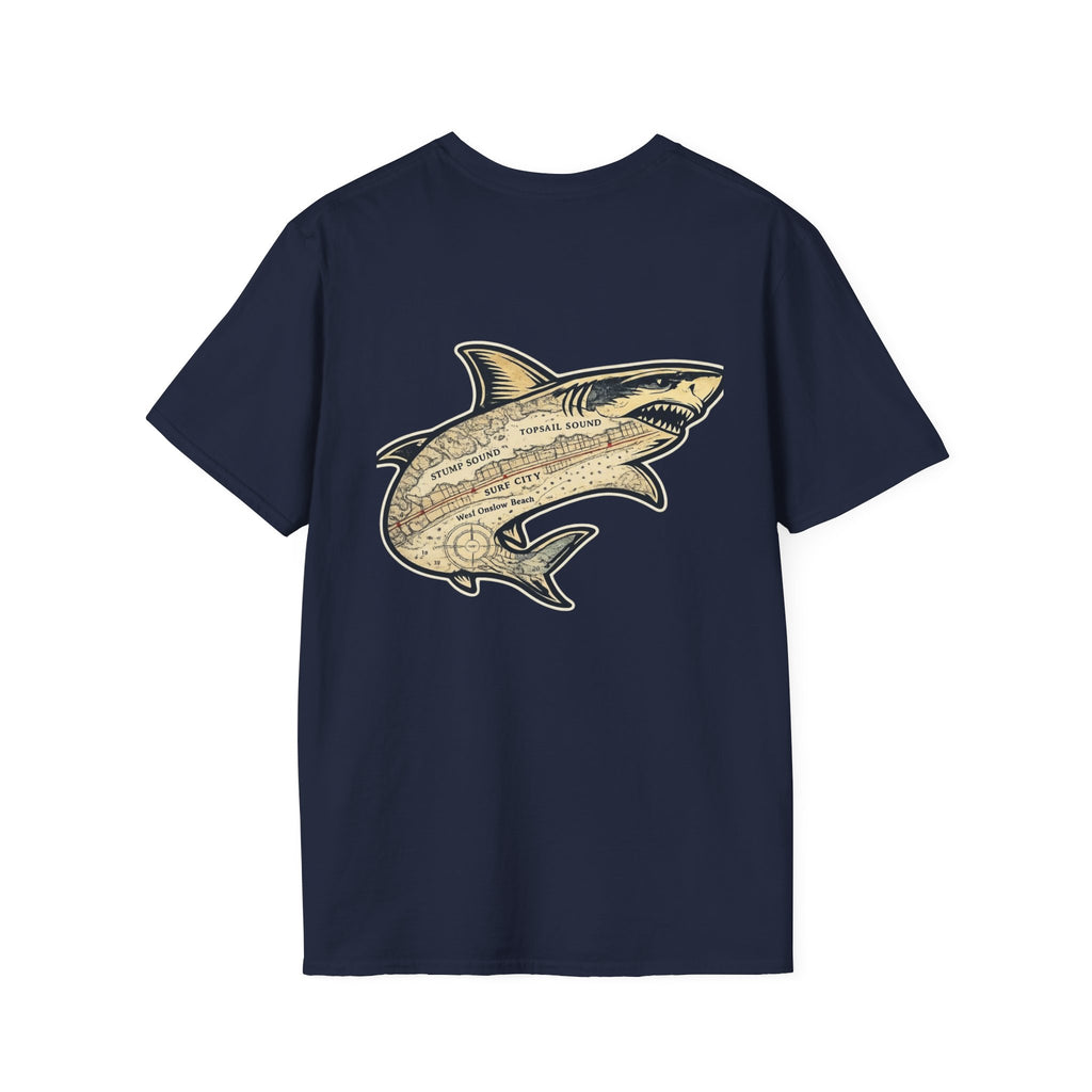 Topsail Sound Bull Shark Navigation T-Shirt
