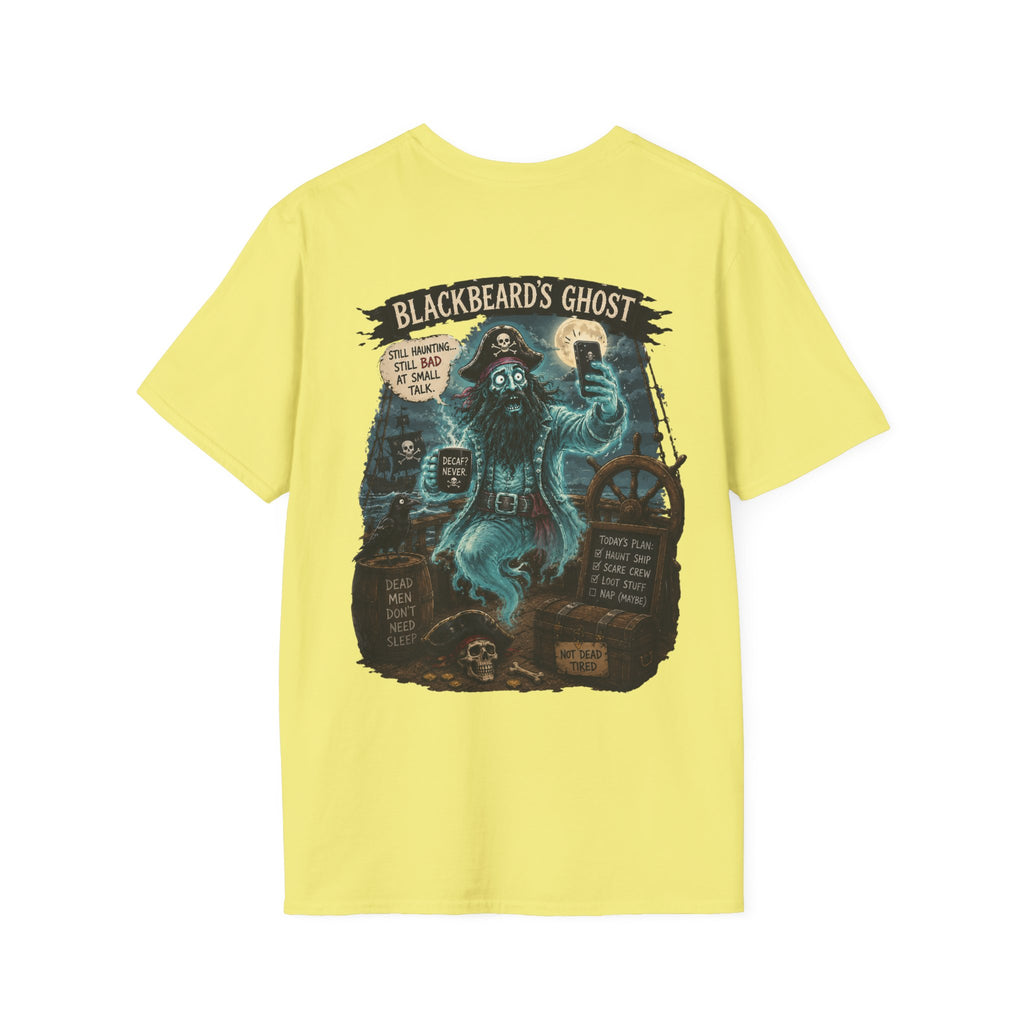 Blackbeard's Ghost Vintage Nautical Graphic T-Shirt