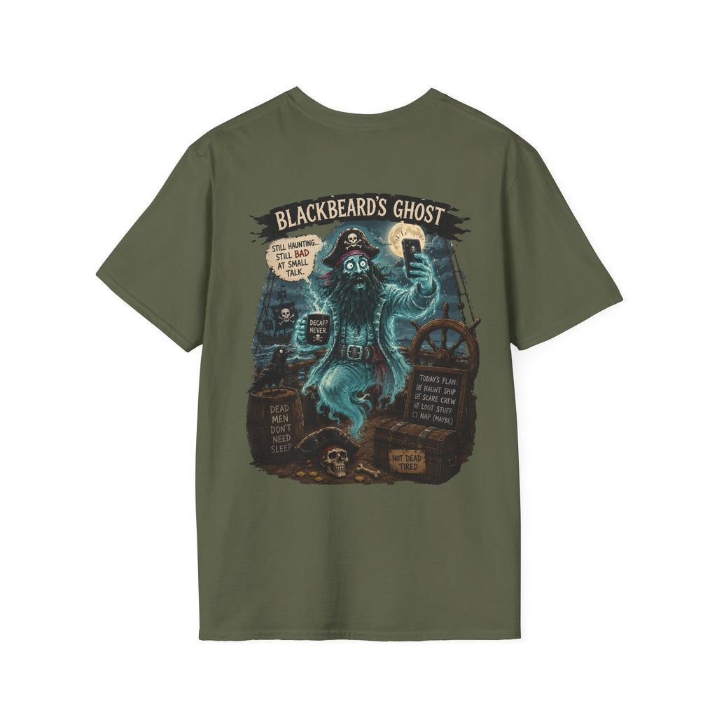 Blackbeard's Ghost Vintage Nautical Graphic T-Shirt
