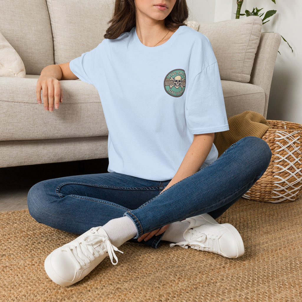 The Kraken of Topsail Vintage Nautical Chart T-Shirt
