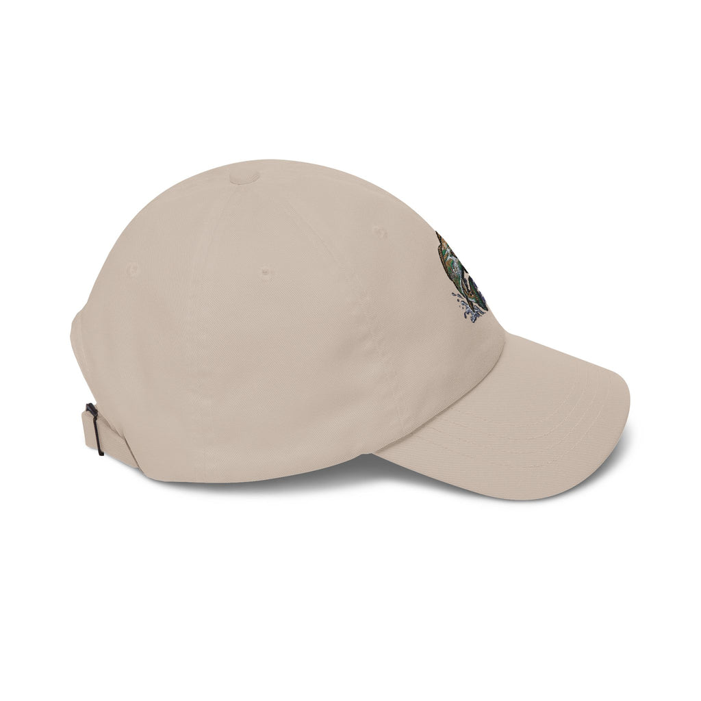 Lowcountry Marsh Red Drum Embroidered Dad Hat