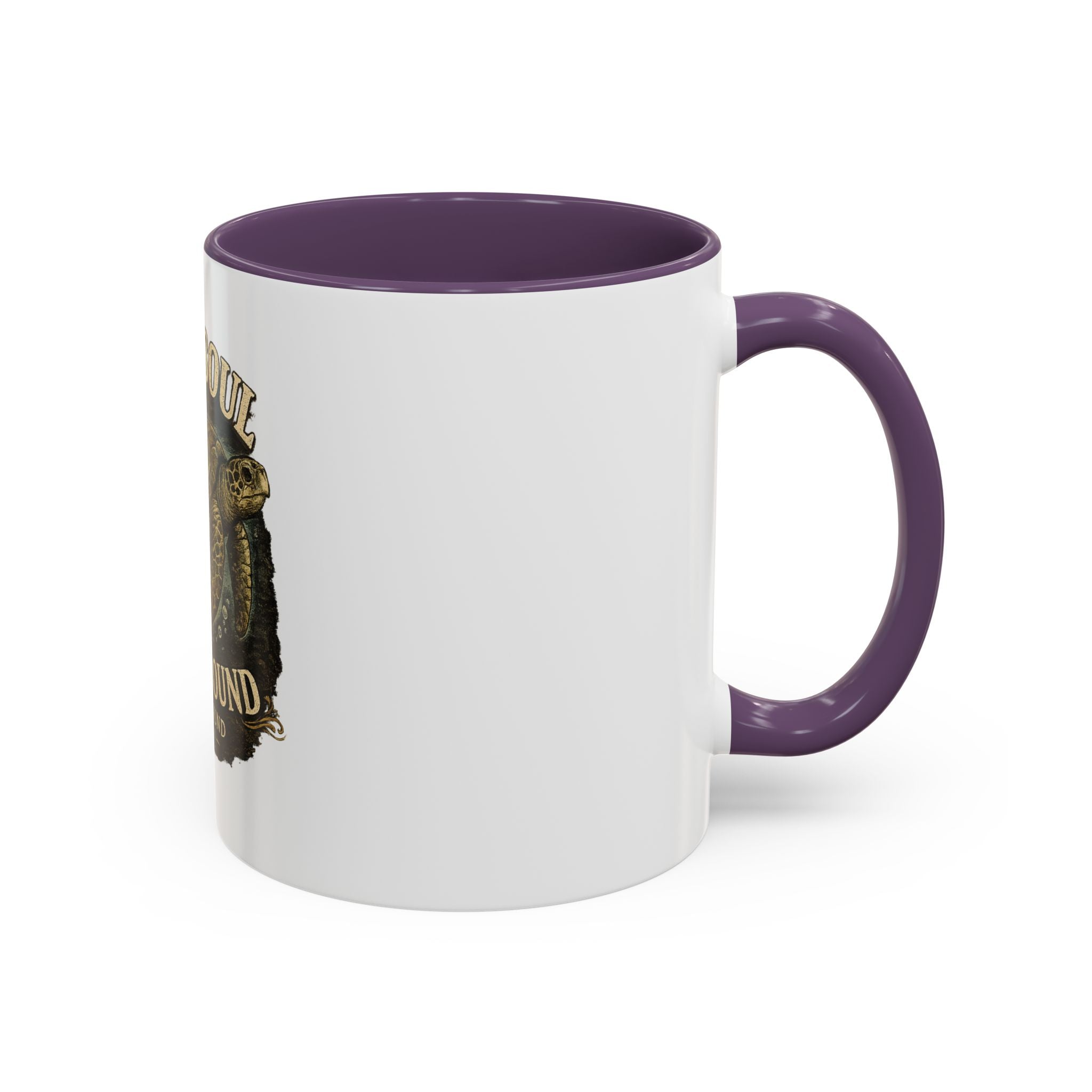 Salty Soul Ocean Bound Turtle Accent Coffee Mug – 11/15oz