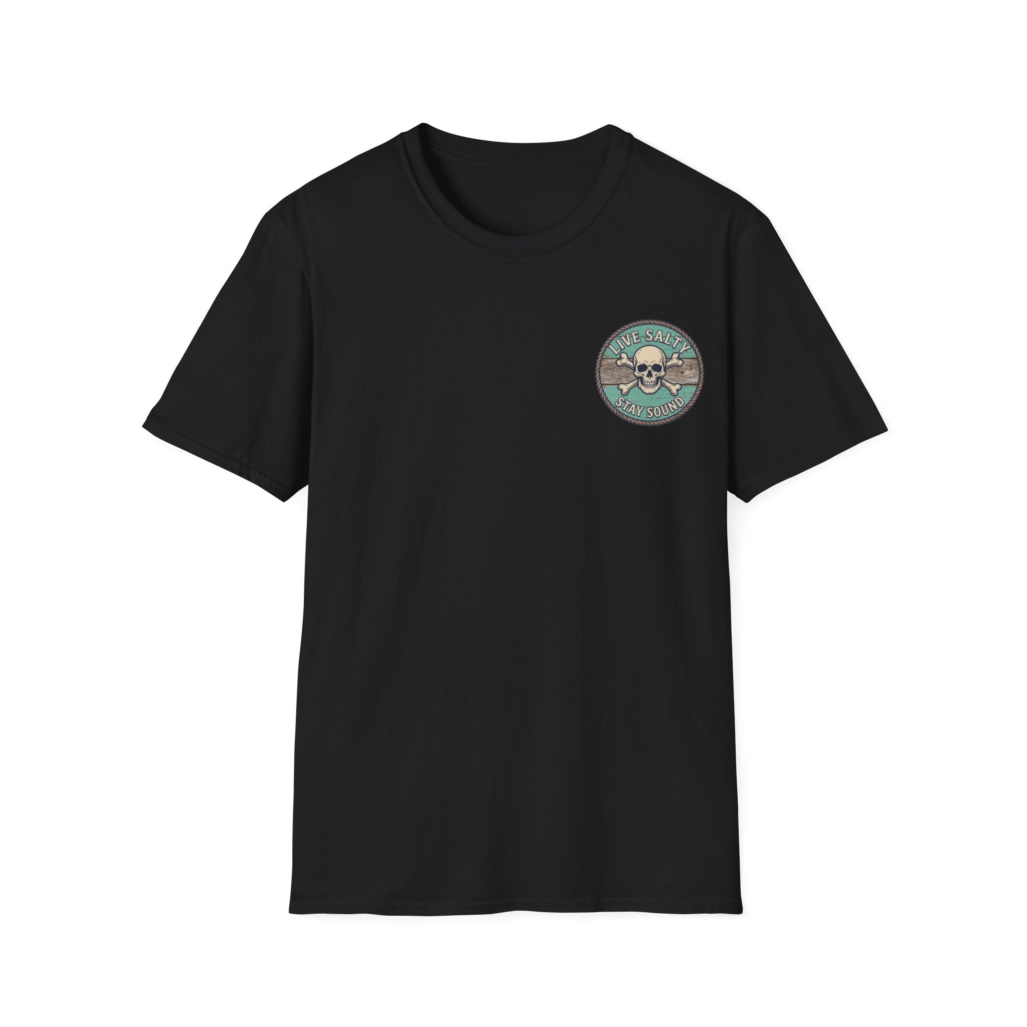 The Kraken of Topsail Vintage Nautical Chart T-Shirt