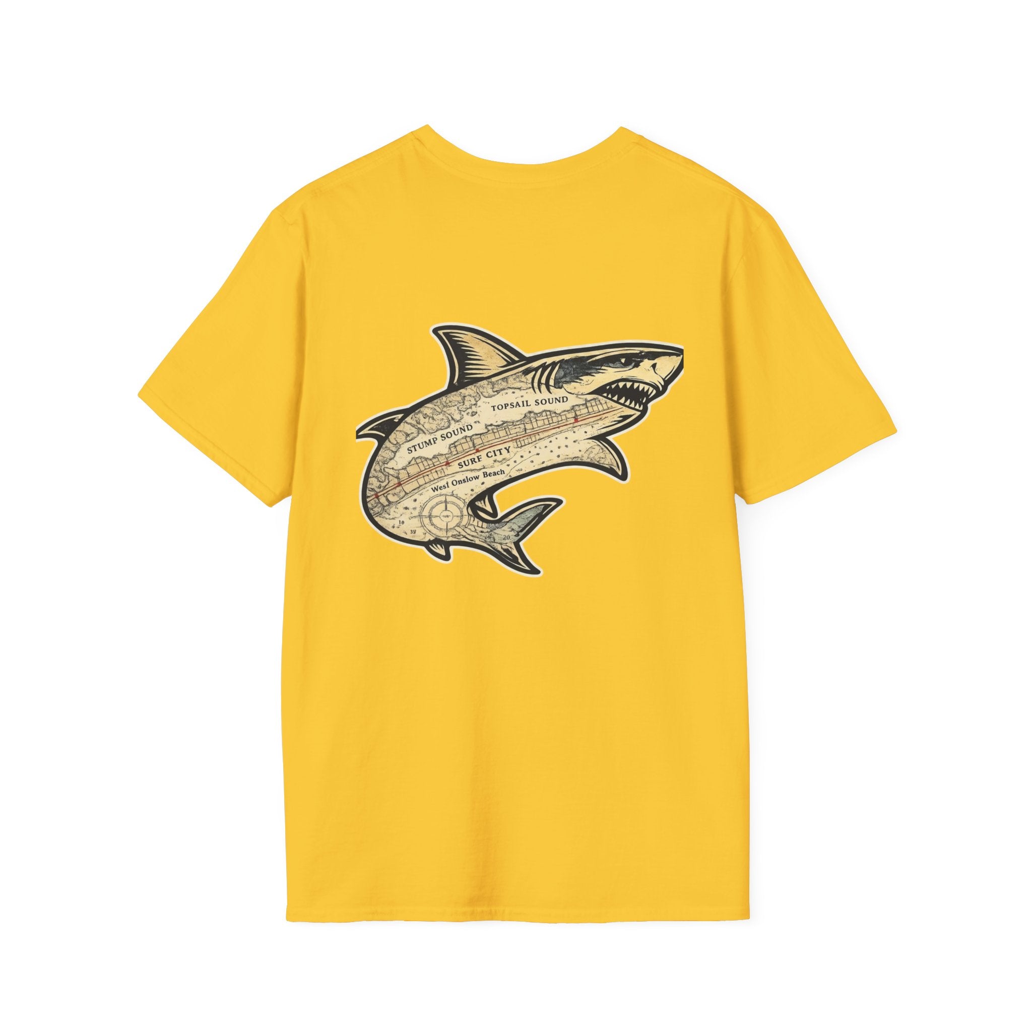Topsail Sound Bull Shark Navigation T-Shirt