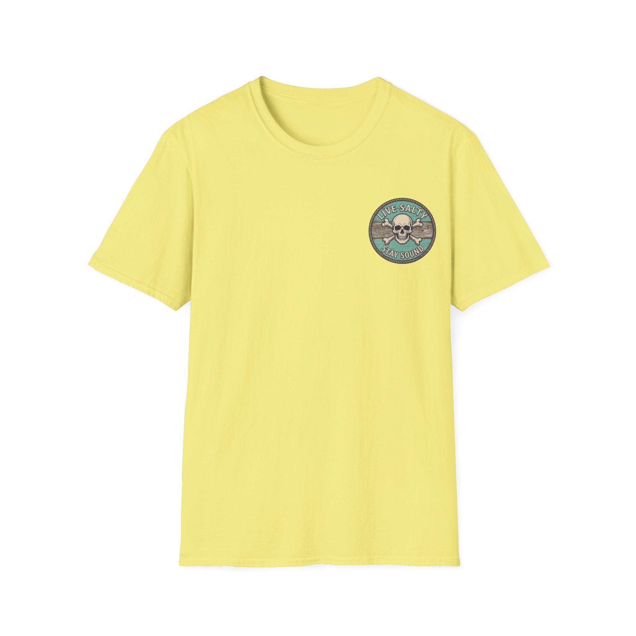 The Kraken of Topsail Vintage Nautical Chart T-Shirt