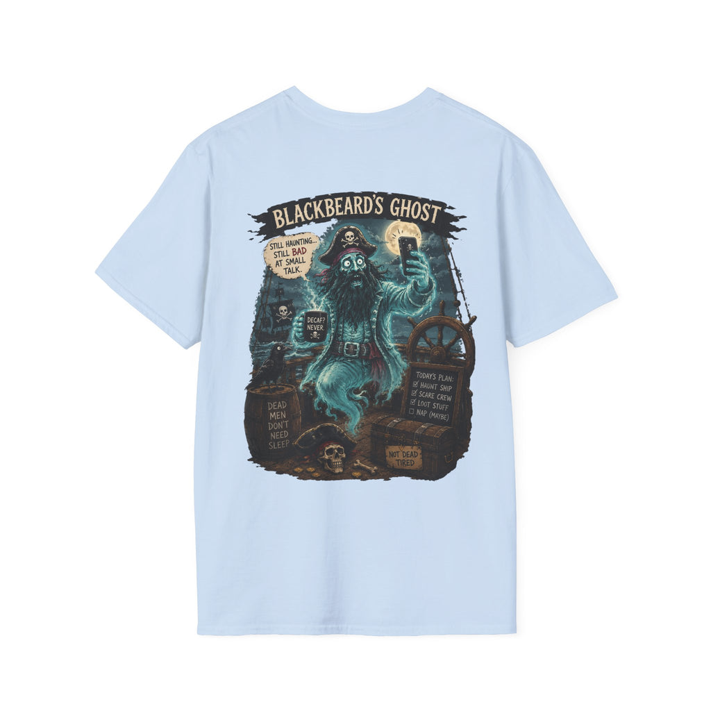 Blackbeard's Ghost Vintage Nautical Graphic T-Shirt