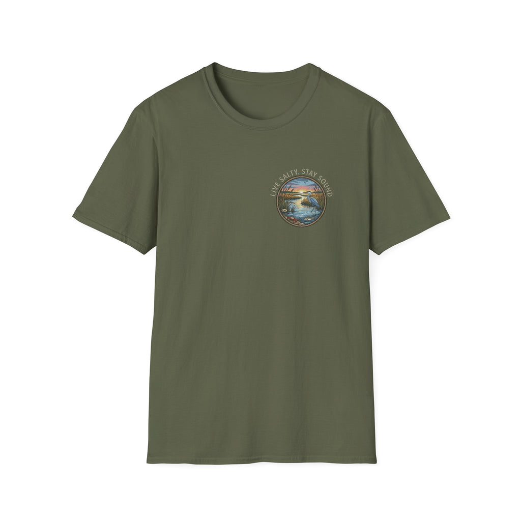 Topsail Sound Bull Shark Navigation T-Shirt