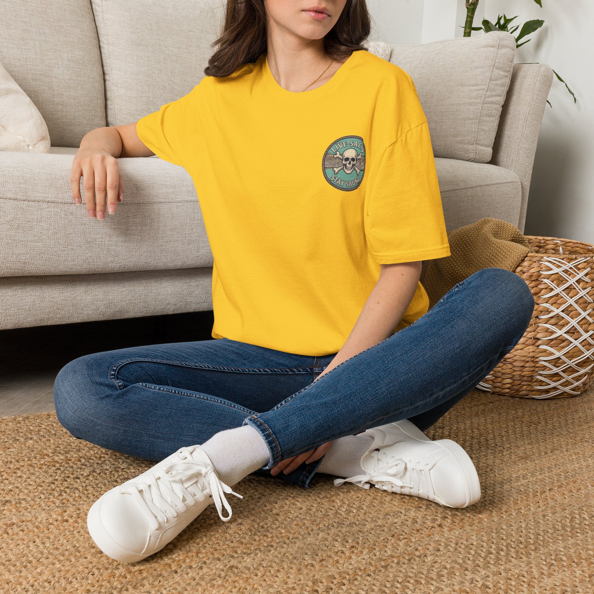 The Kraken of Topsail Vintage Nautical Chart T-Shirt