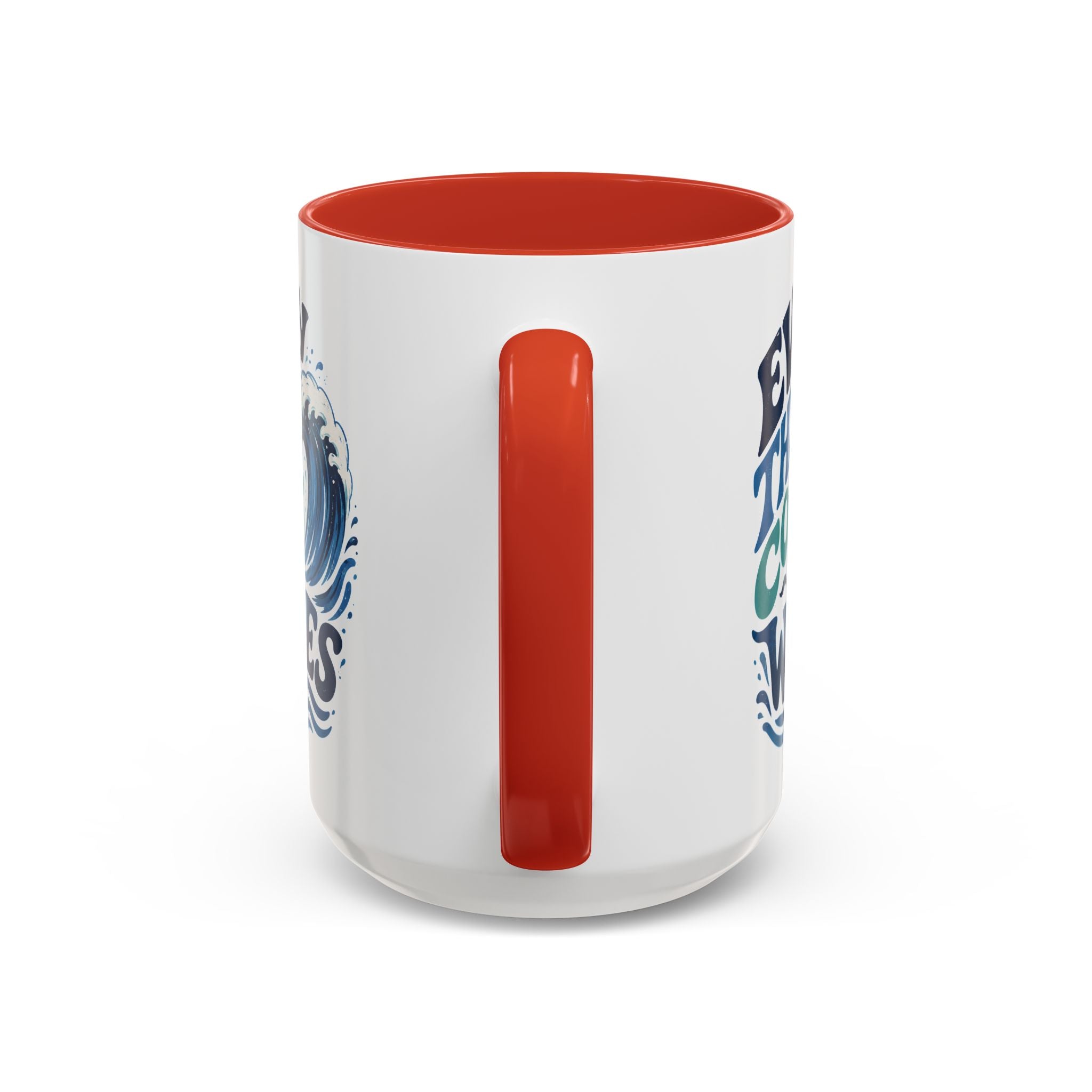 Everything Comes in Waves Coastal Coffee Cup