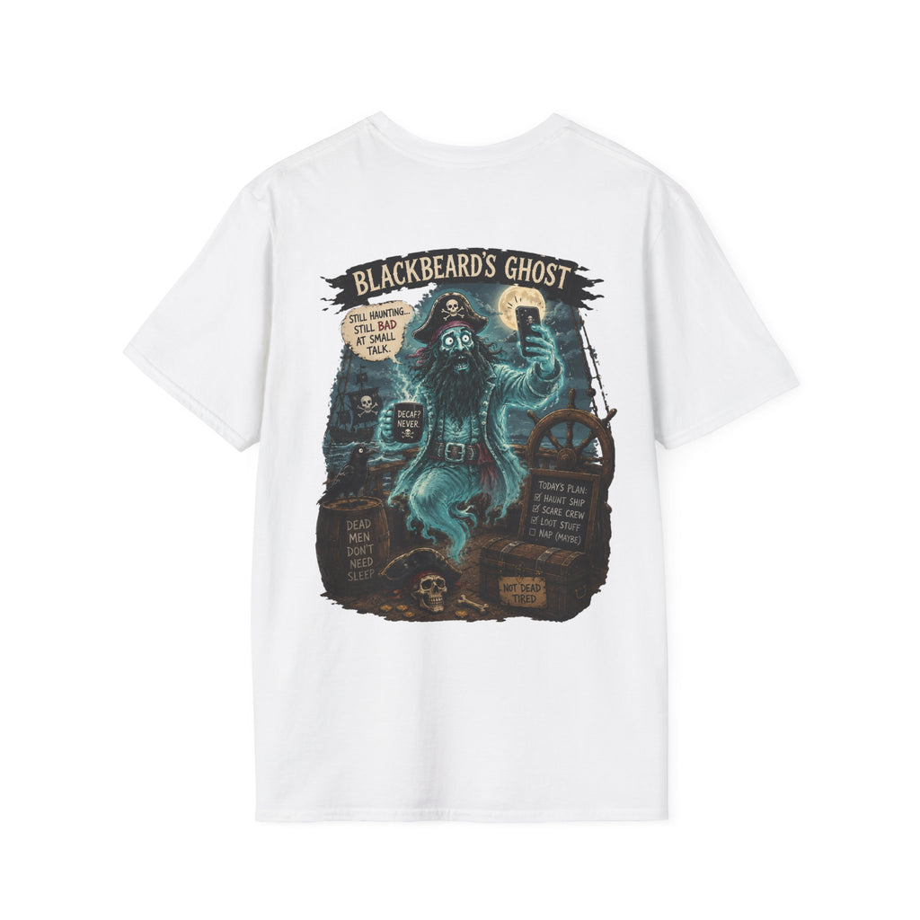 Blackbeard's Ghost Vintage Nautical Graphic T-Shirt