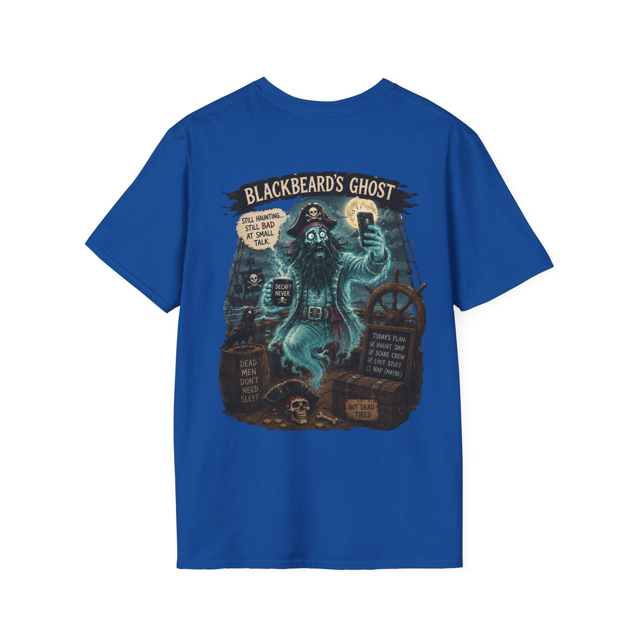 Blackbeard's Ghost Vintage Nautical Graphic T-Shirt