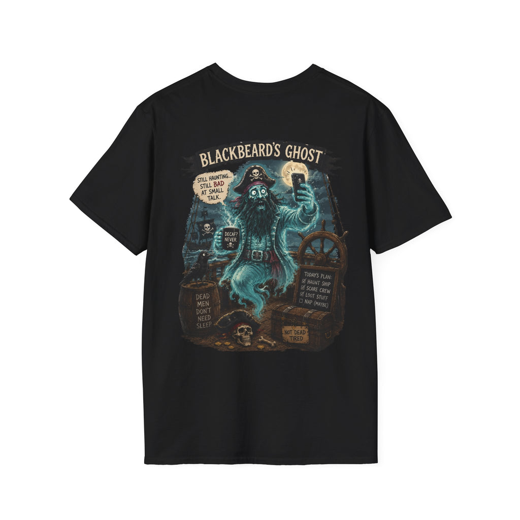 Blackbeard's Ghost Vintage Nautical Graphic T-Shirt