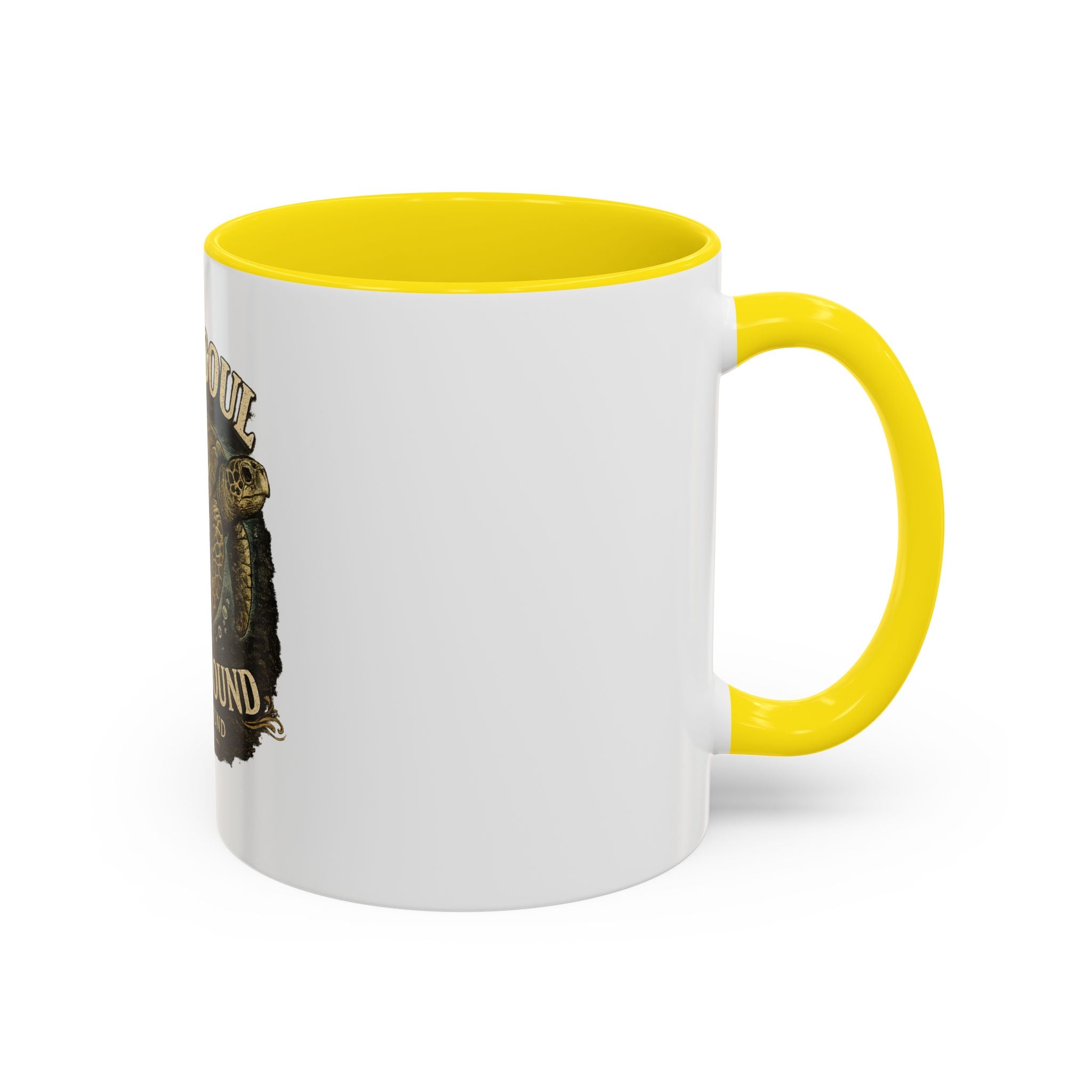Salty Soul Ocean Bound Turtle Accent Coffee Mug – 11/15oz