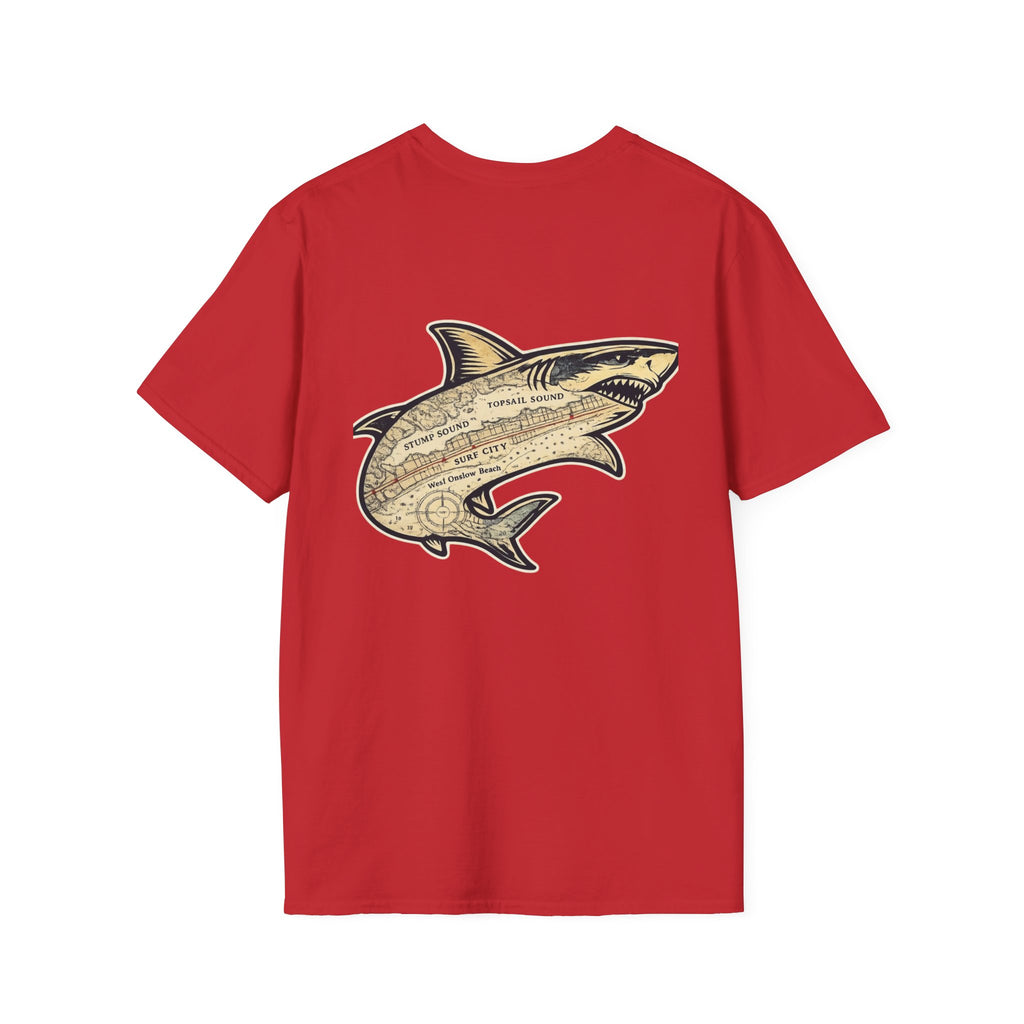 Topsail Sound Bull Shark Navigation T-Shirt
