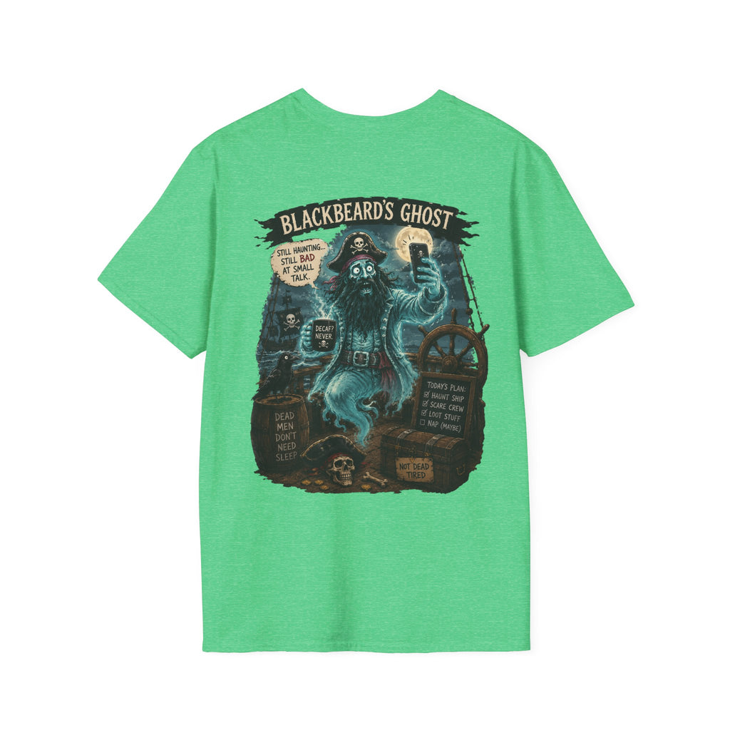 Blackbeard's Ghost Vintage Nautical Graphic T-Shirt