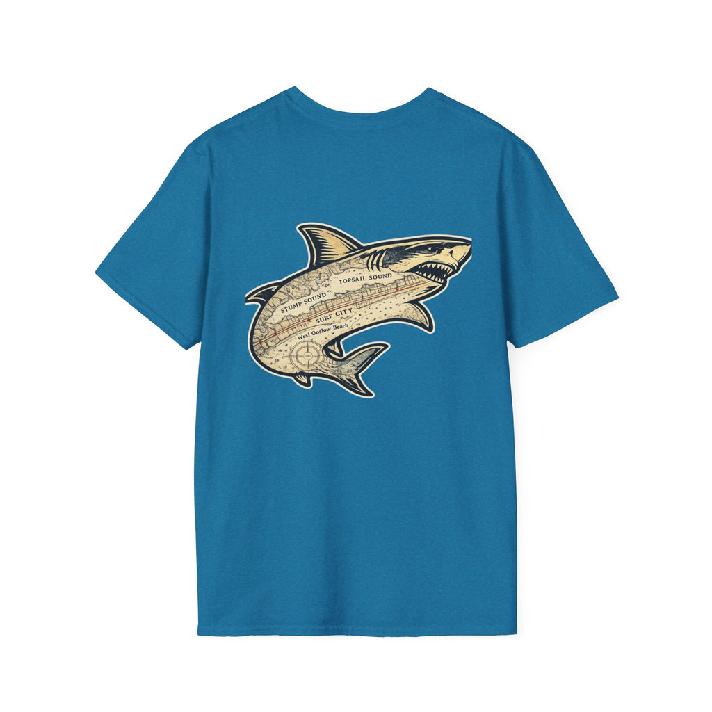 Topsail Sound Bull Shark Navigation T-Shirt