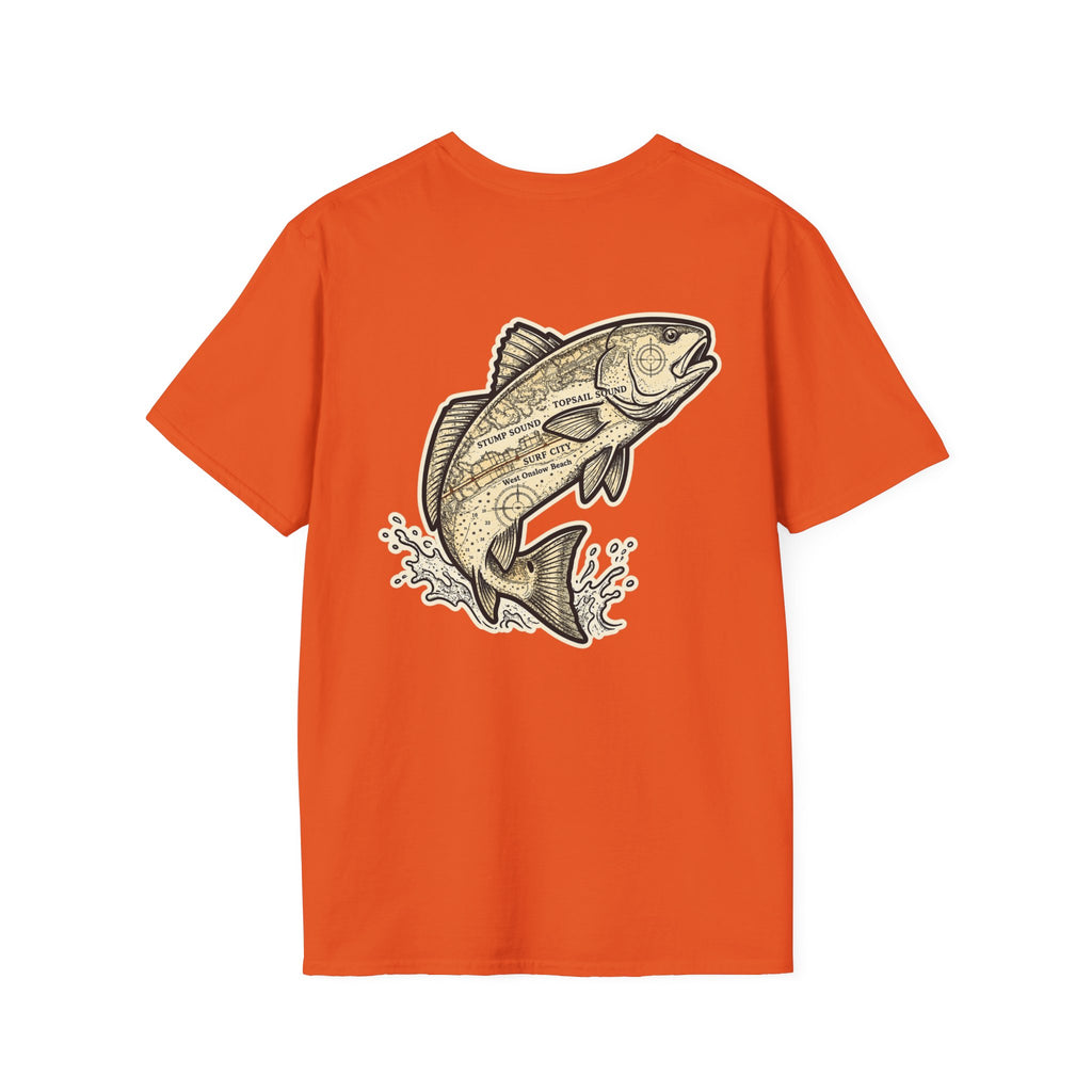 Topsail Sound Navigation Red Drum Premium T-Shirt