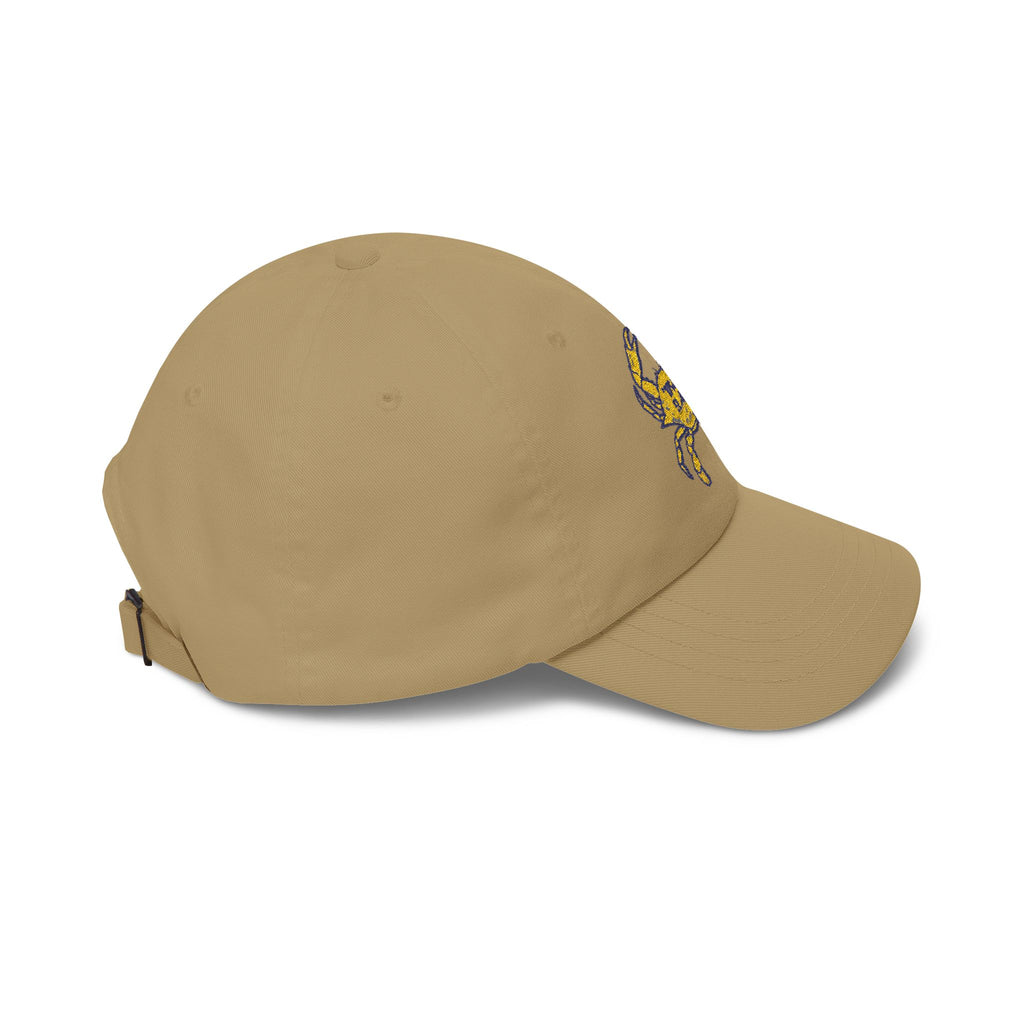 Vintage Topsail Island Crab Embroidered Dad Hat