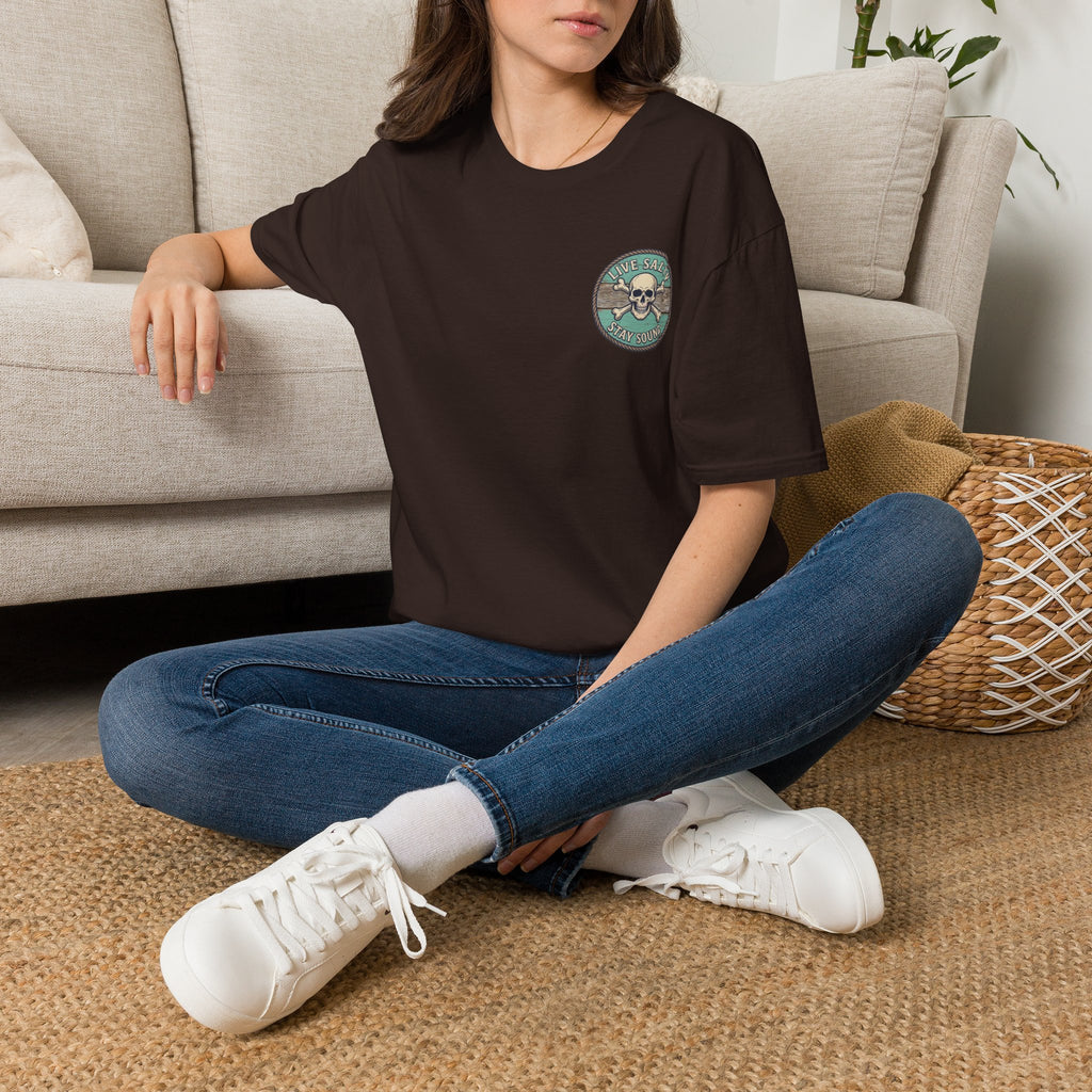 The Kraken of Topsail Vintage Nautical Chart T-Shirt