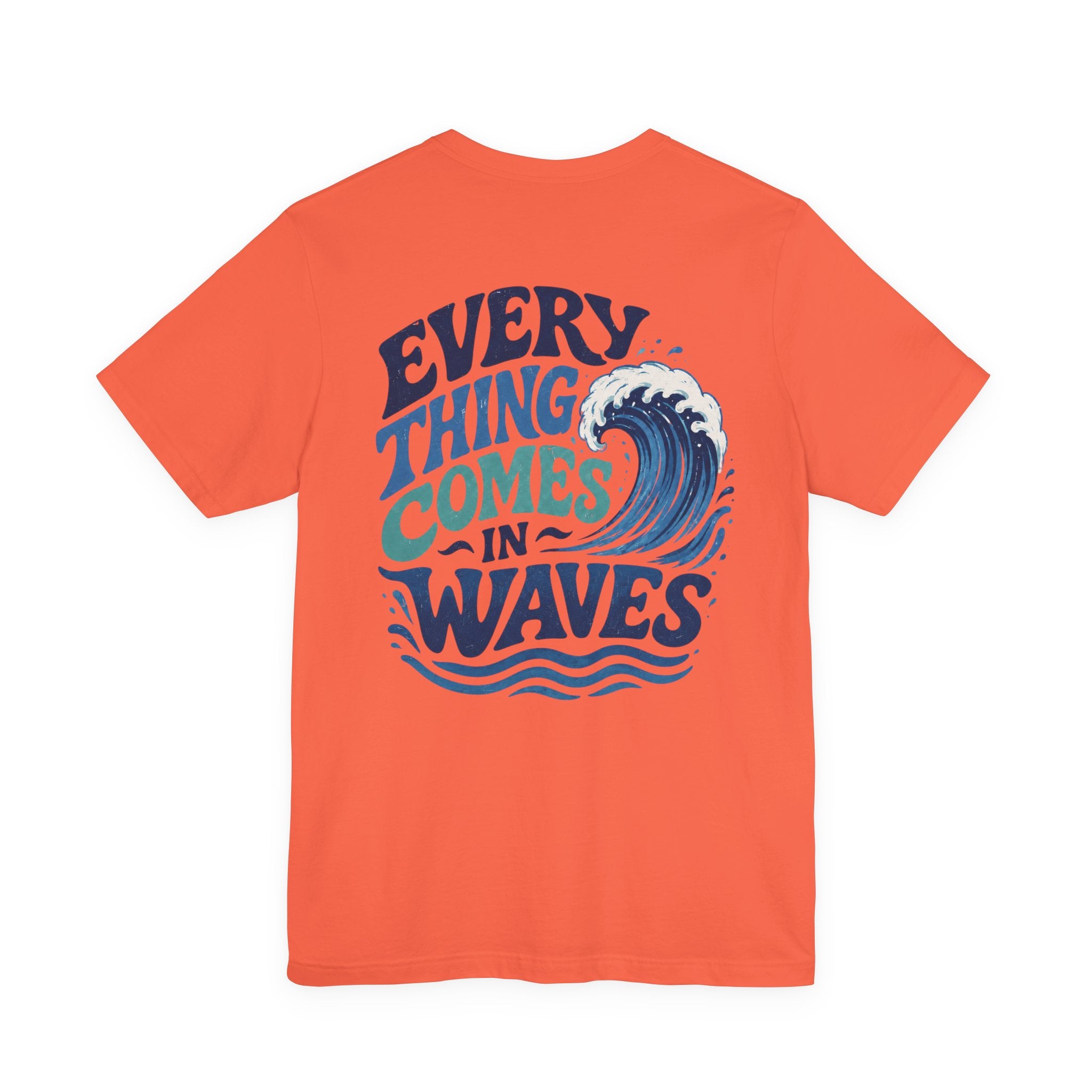 Everything Comes in Waves Coastal Graphic Tee