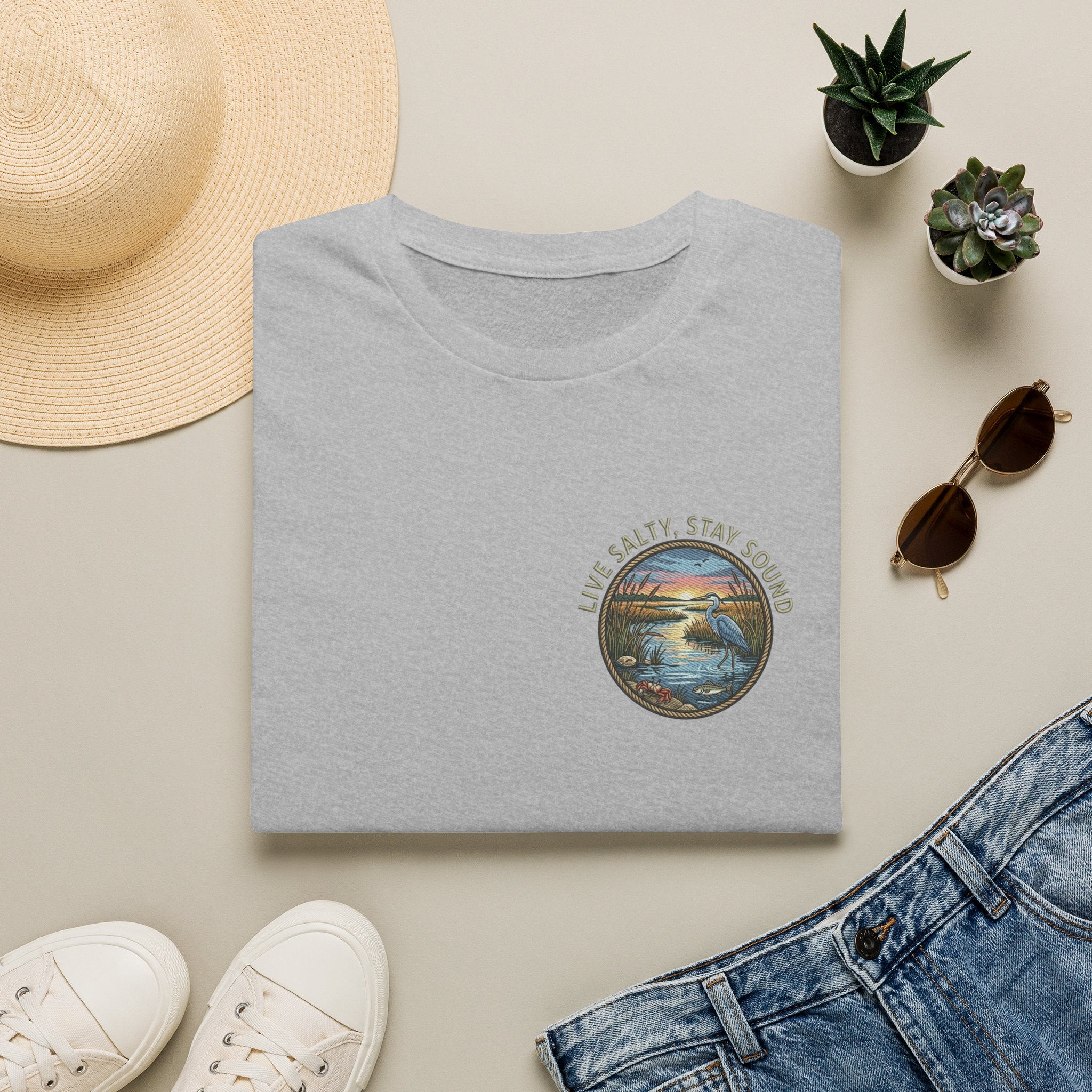 Topsail Sound Bull Shark Navigation T-Shirt