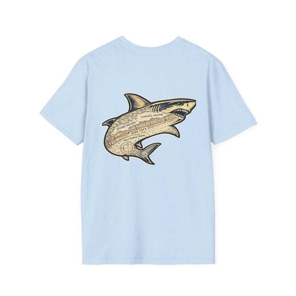 Topsail Sound Bull Shark Navigation T-Shirt