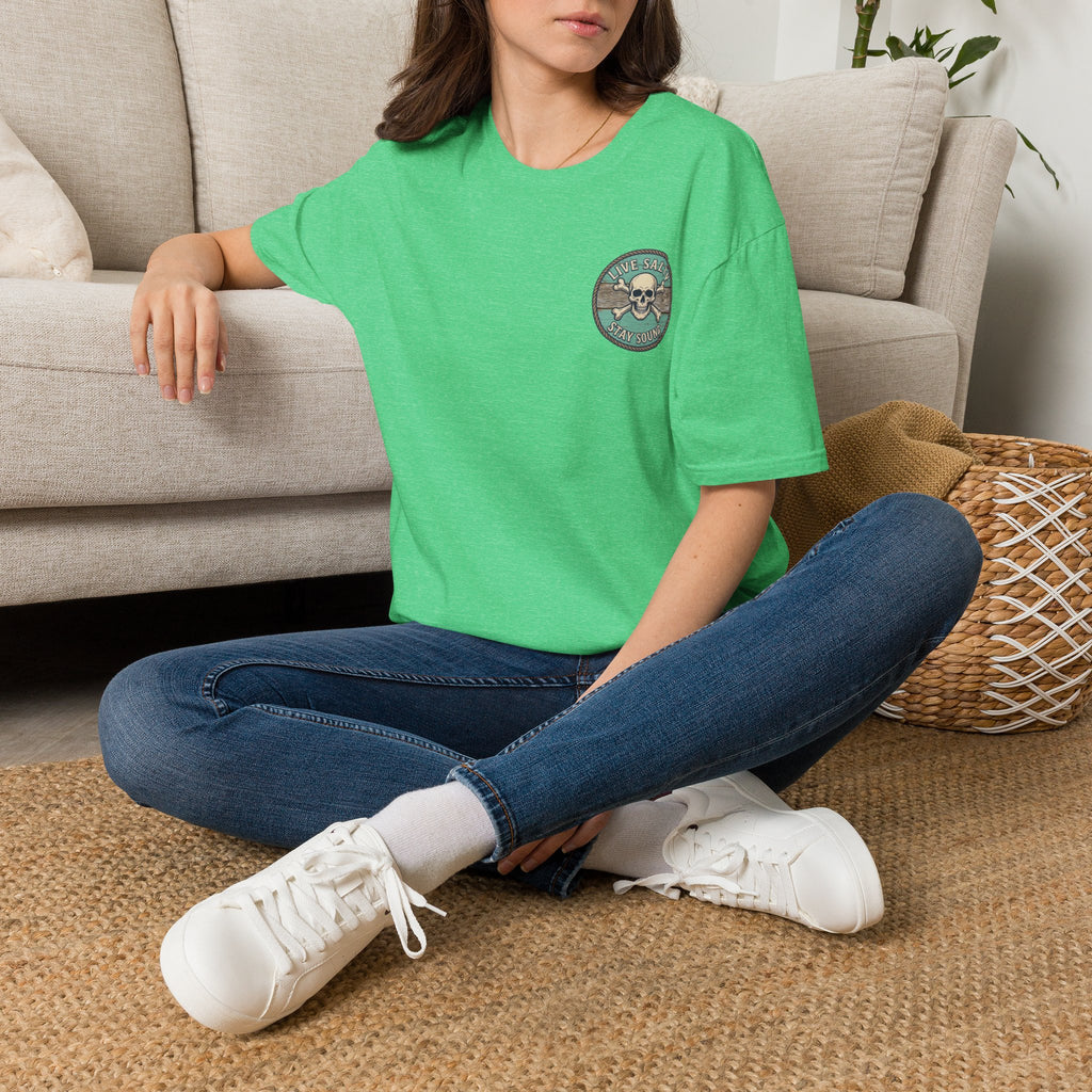 The Kraken of Topsail Vintage Nautical Chart T-Shirt
