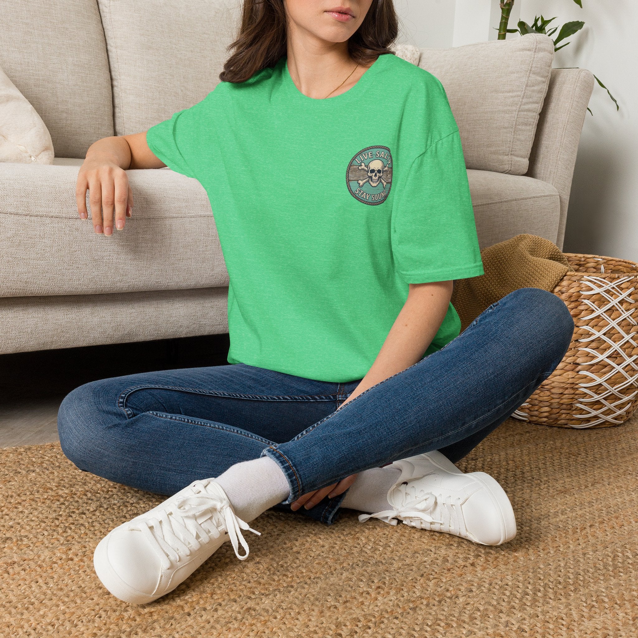The Kraken of Topsail Vintage Nautical Chart T-Shirt