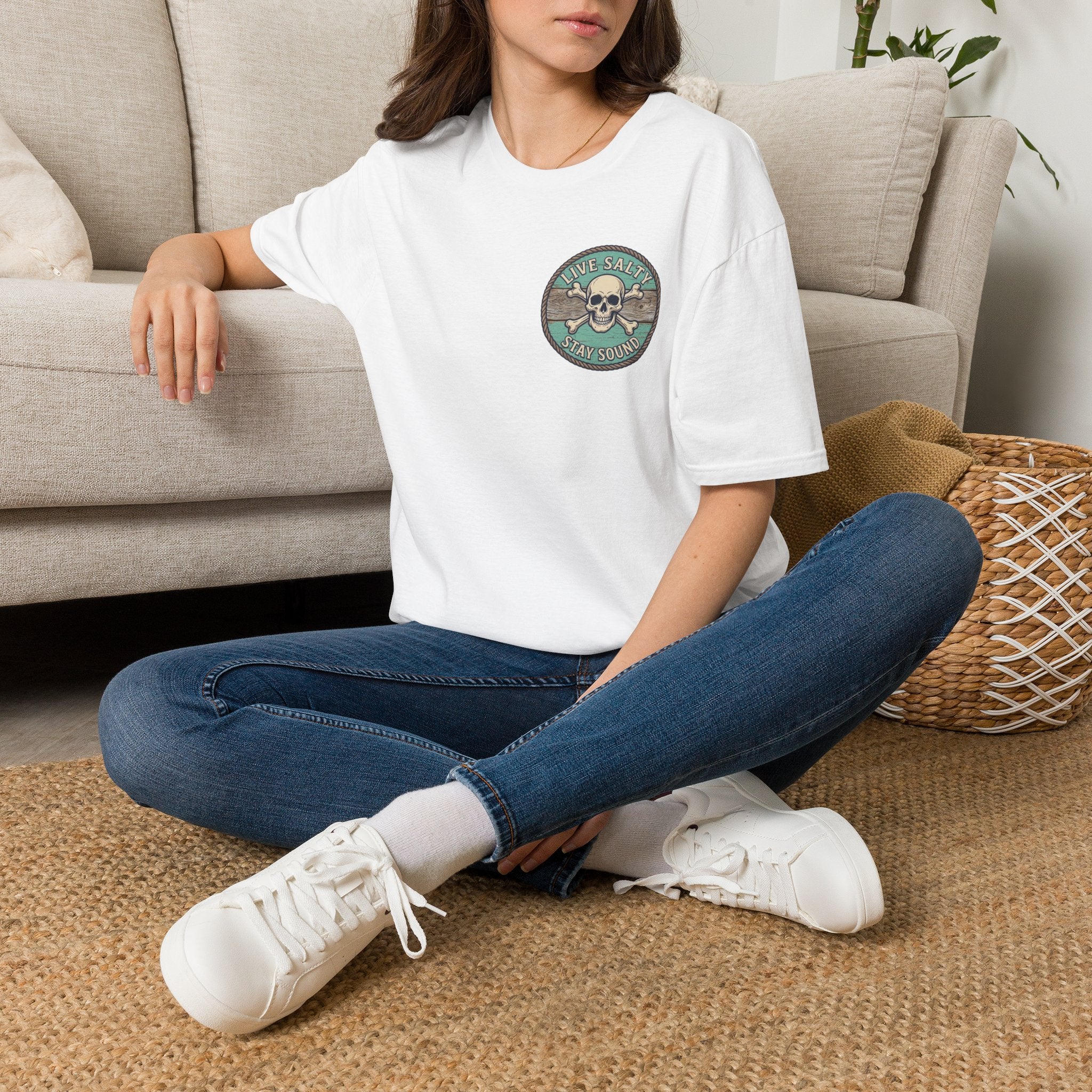 Topsail Sound Navigation Red Drum Premium T-Shirt