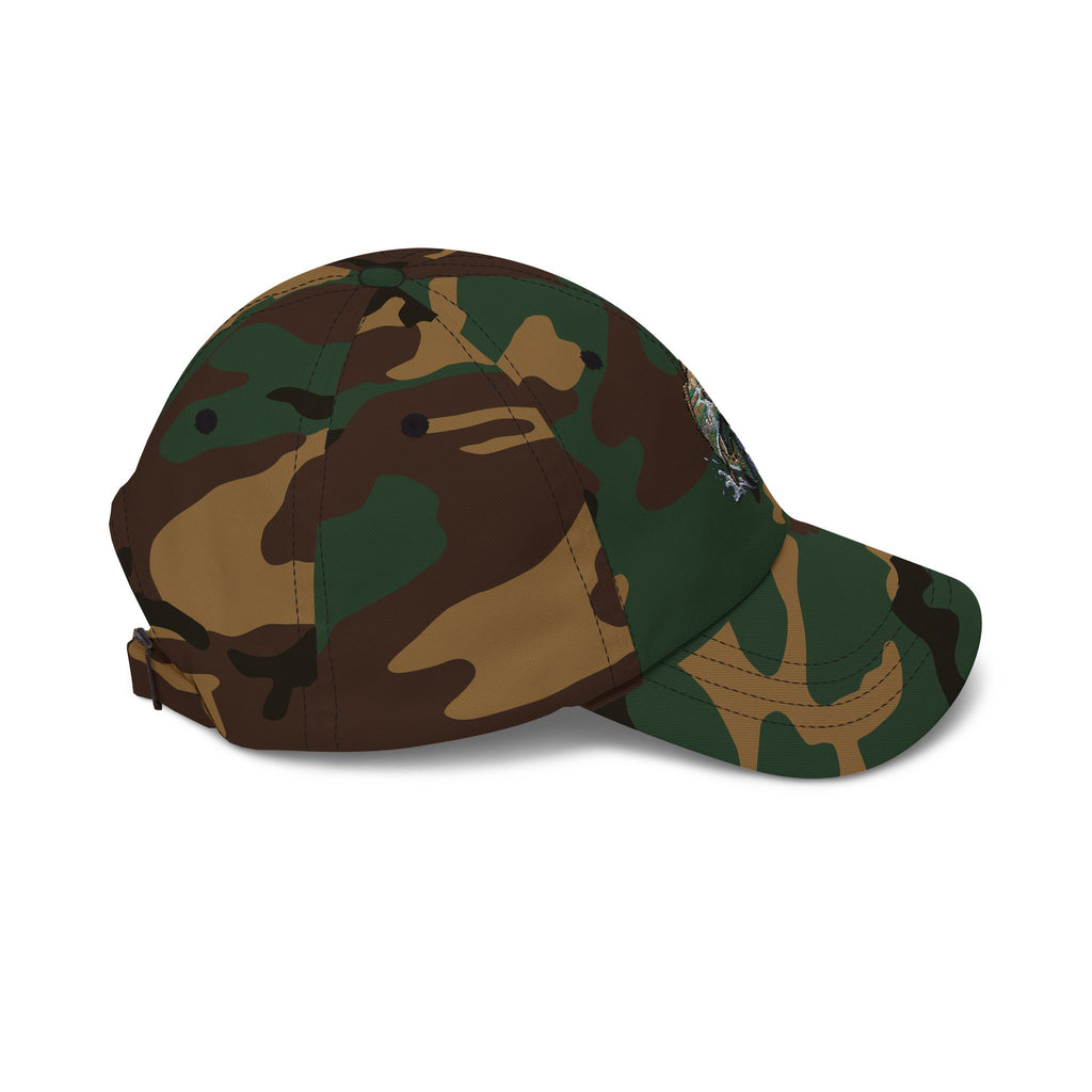 Lowcountry Marsh Red Drum Embroidered Dad Hat