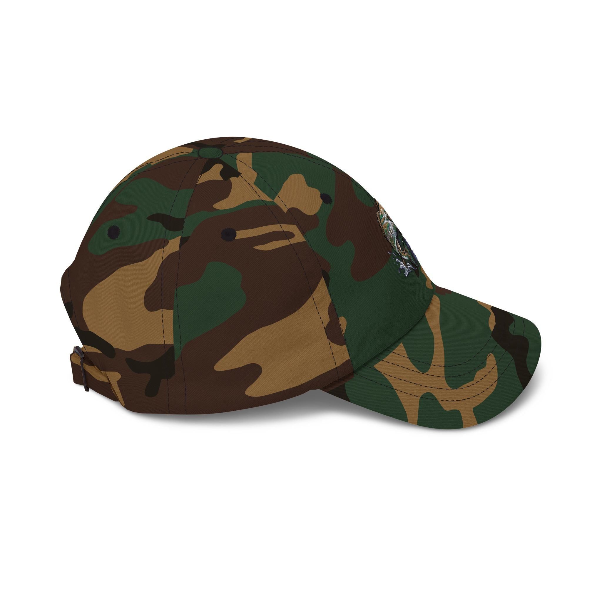 Lowcountry Marsh Red Drum Embroidered Dad Hat