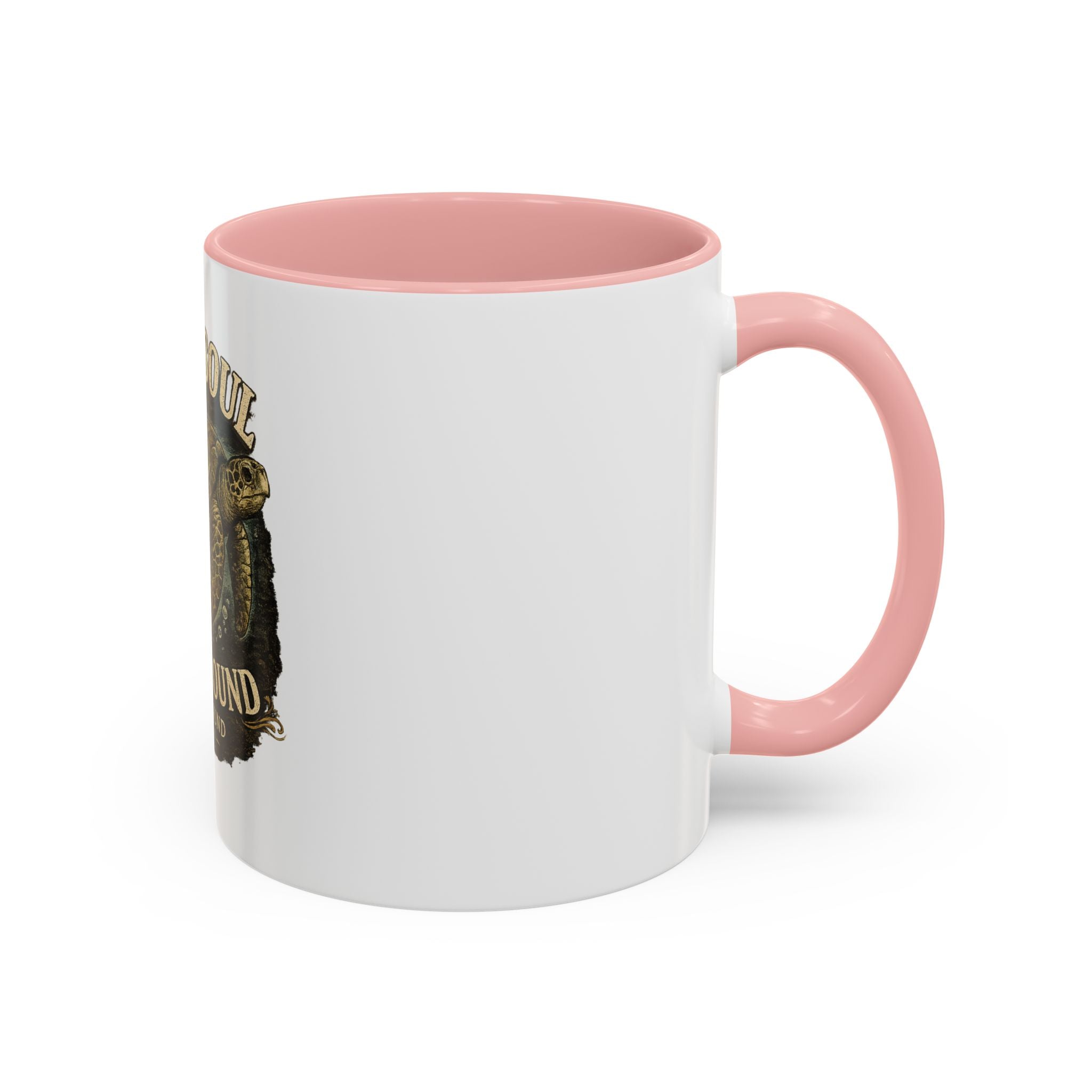 Salty Soul Ocean Bound Turtle Accent Coffee Mug – 11/15oz