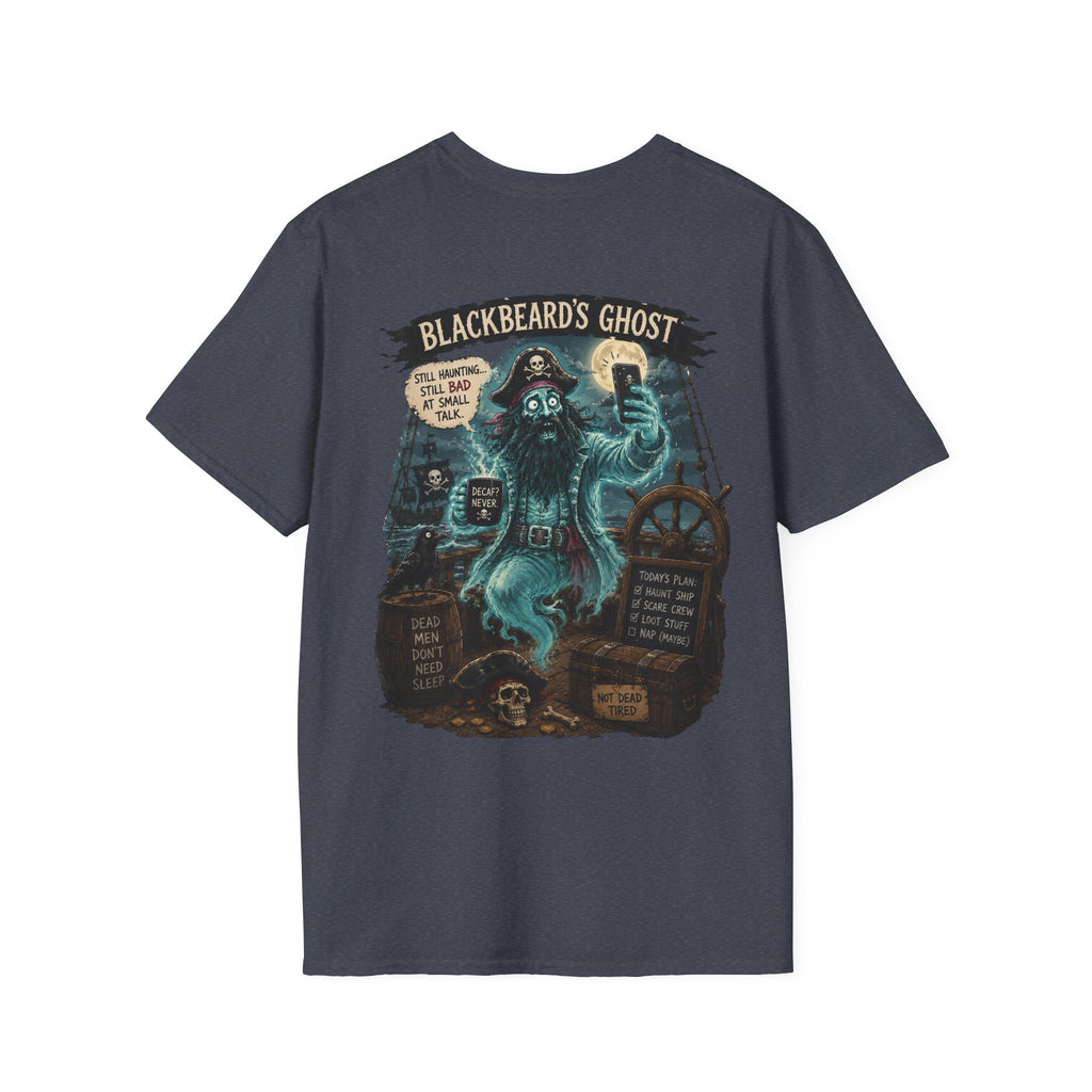 Blackbeard's Ghost Vintage Nautical Graphic T-Shirt