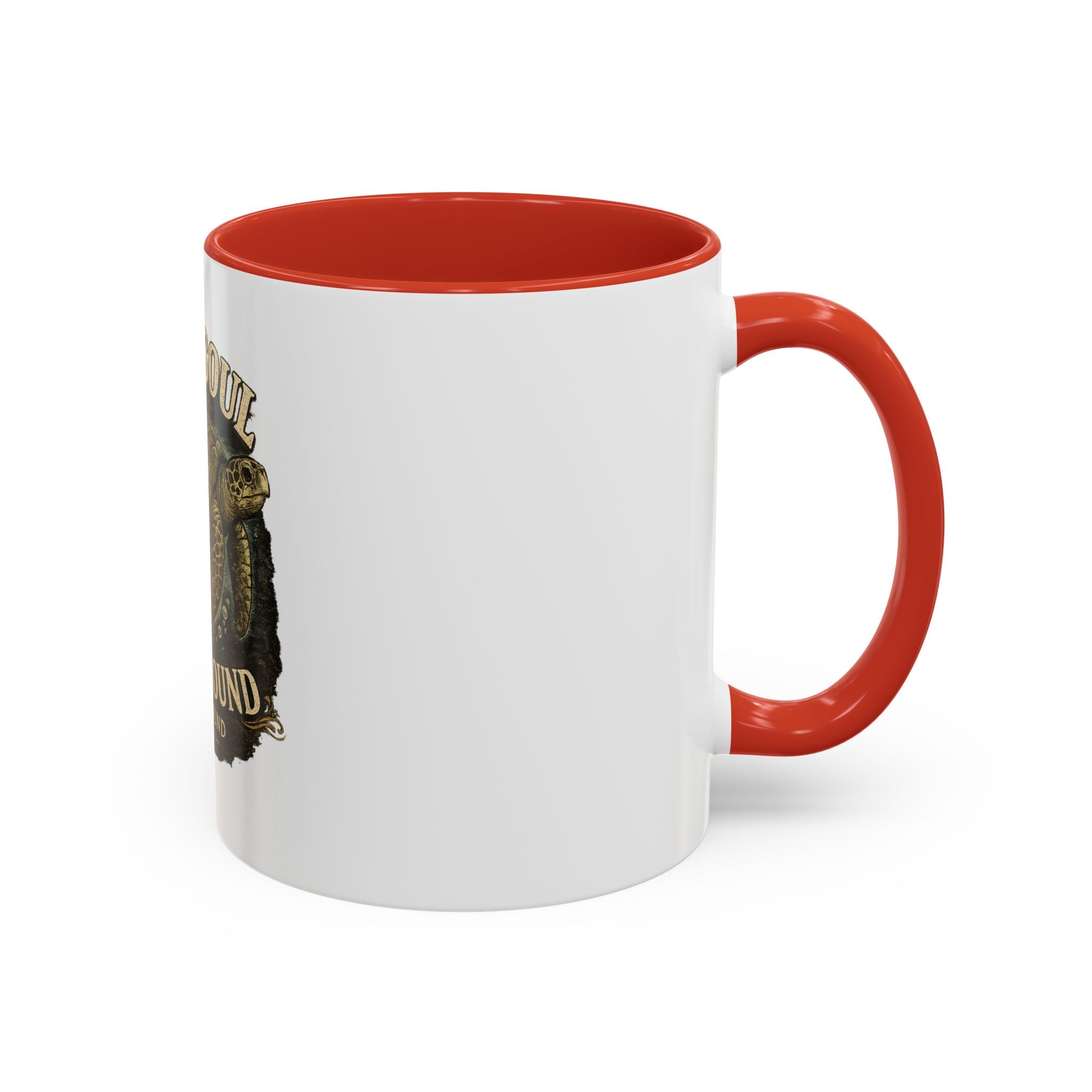 Salty Soul Ocean Bound Turtle Accent Coffee Mug – 11/15oz