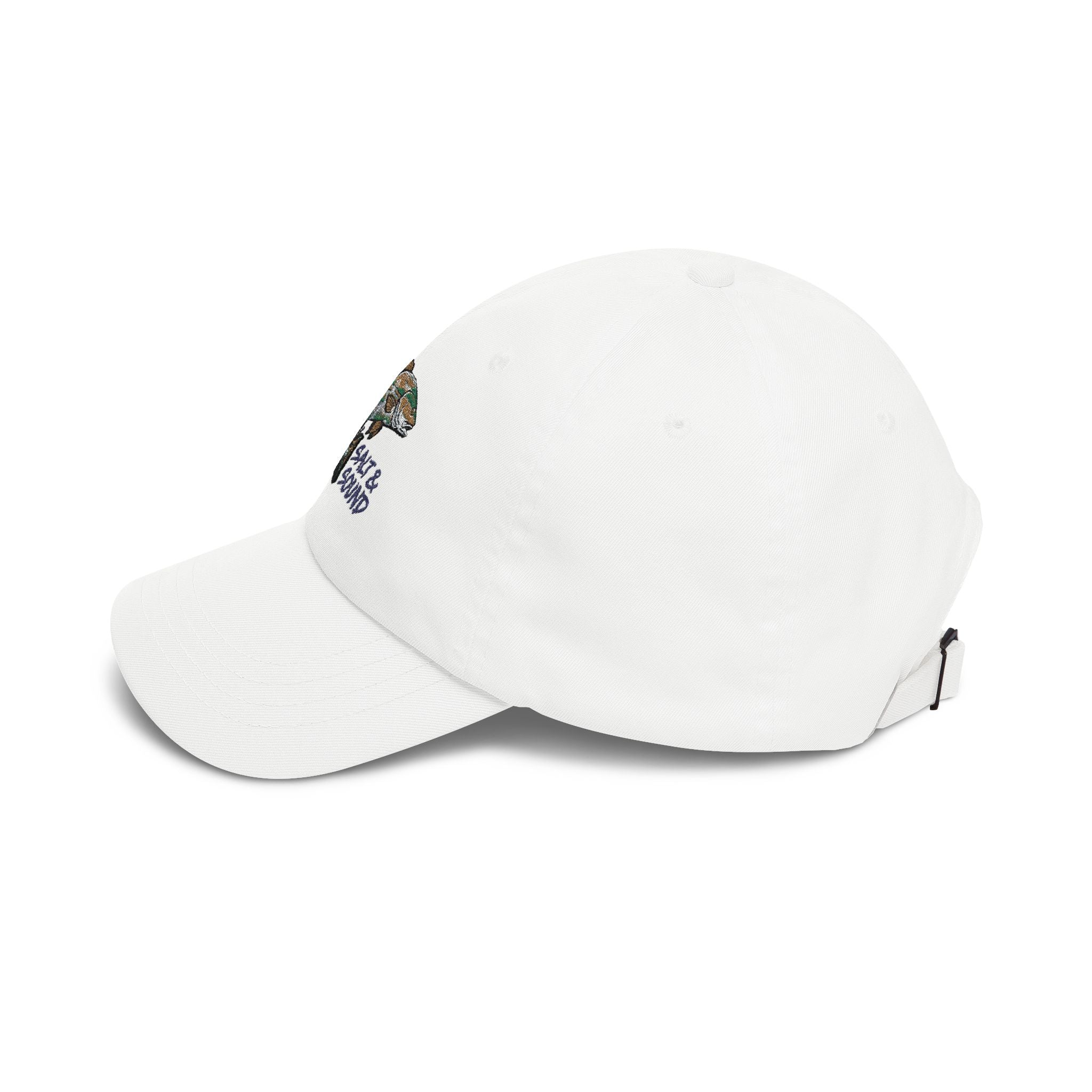 Lowcountry Marsh Red Drum Embroidered Dad Hat