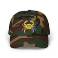 Vintage Topsail Island Crab Embroidered Dad Hat