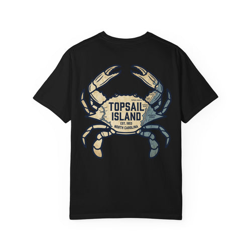 Salt & Sound Topsail Island Crab Shirt – Coastal North Carolina Tee